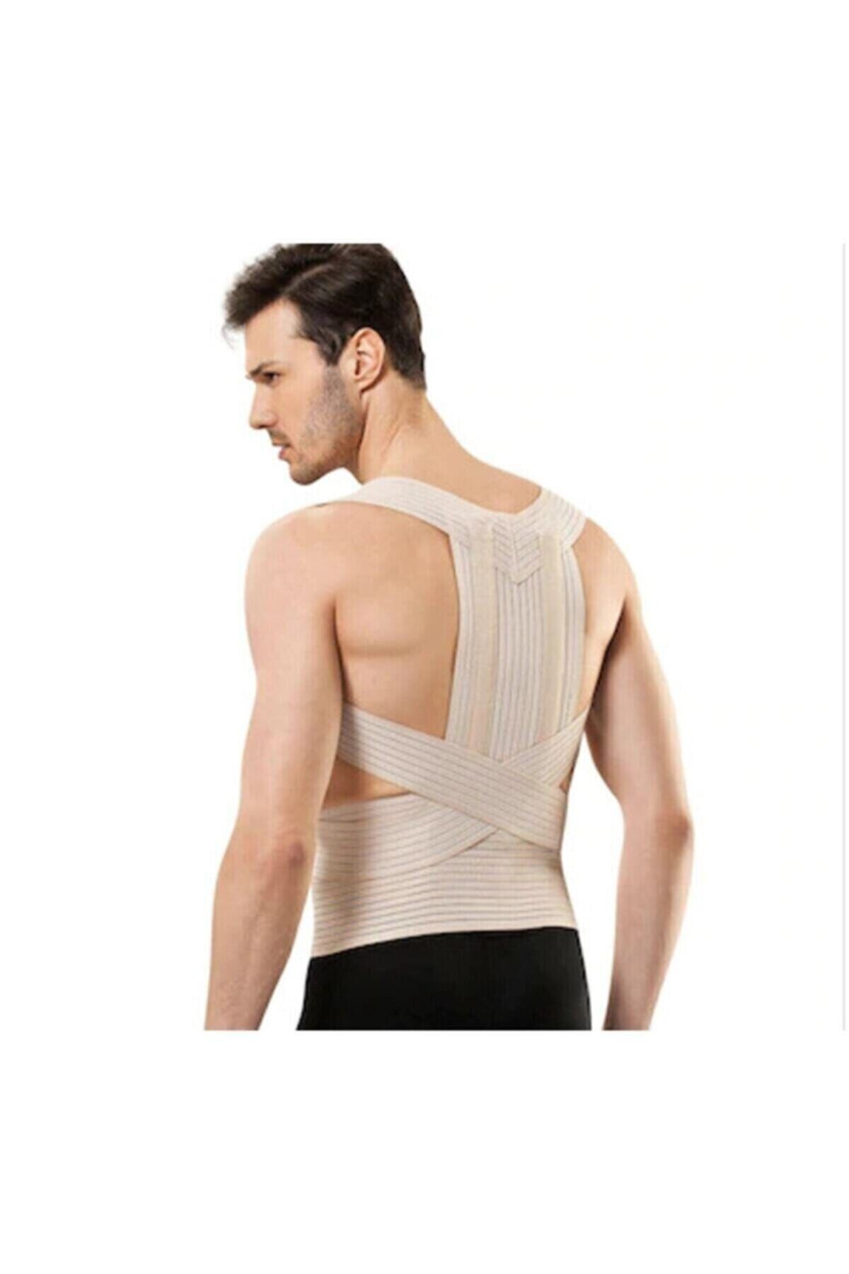 Yeşilyurt Corset Unisex Ten Misinalı Kamburluk Önleyici Sırt Dik Duruş Korsesi
