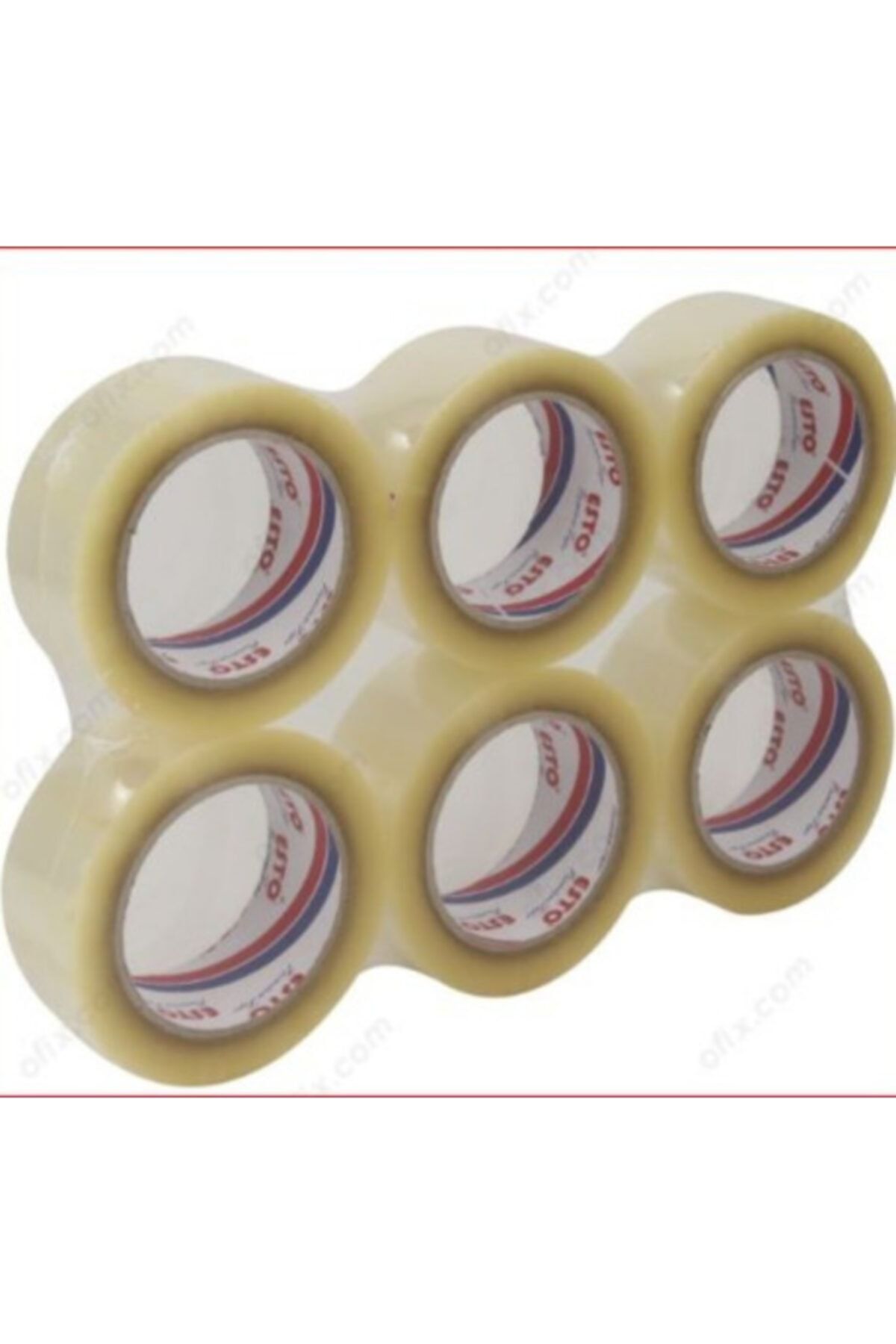 EZMK EV GEREÇLERİ Esto Premium 45mm X 100 Metre Hotmelt Koli Bandı (18 Adet)