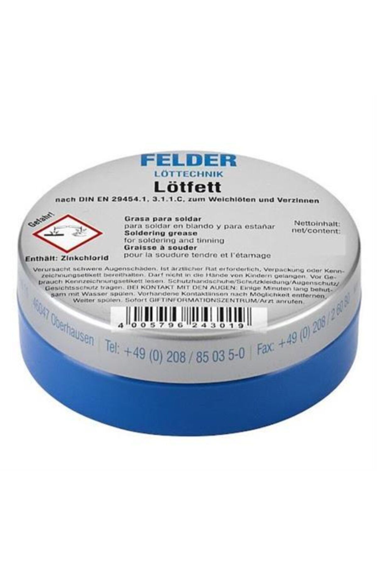 Transformacion Lehim Pastası Lötfett 20 gr 612020 6'lı