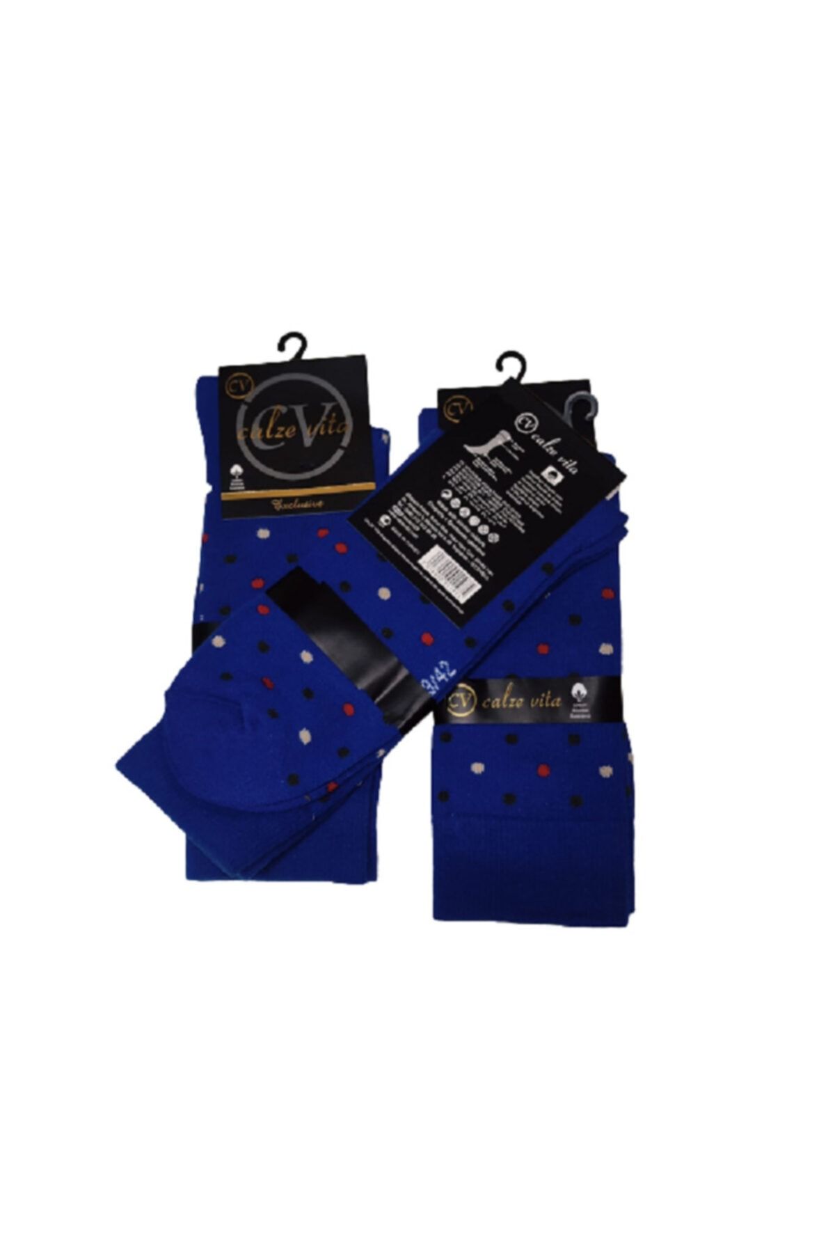 Calze Vita Happy Socks Desenli Çorap 2 Çift
