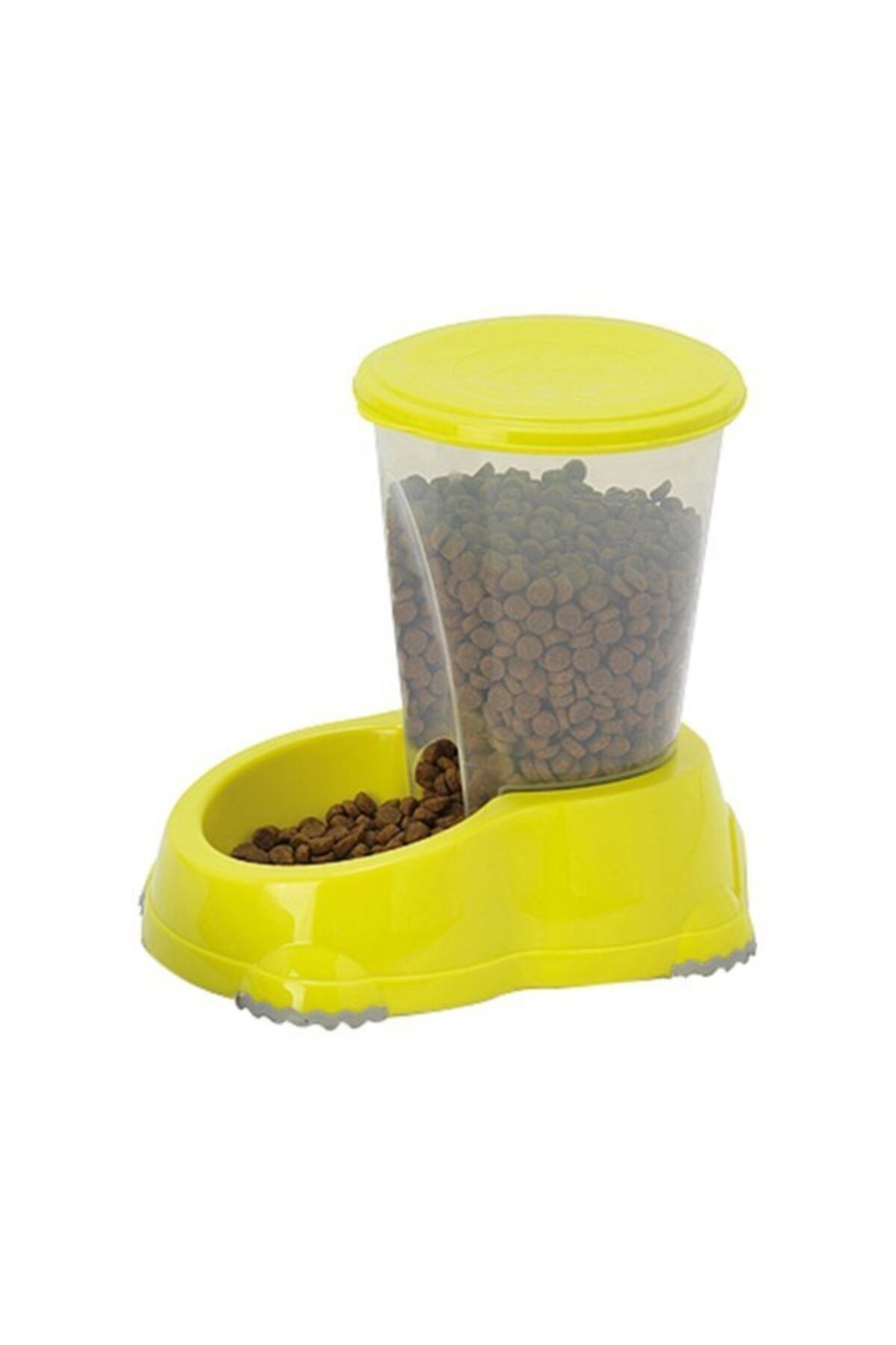 Moderna Smart Kedi Ve Köpek Saklamalı Mama Kabı Sarı 3 Lt