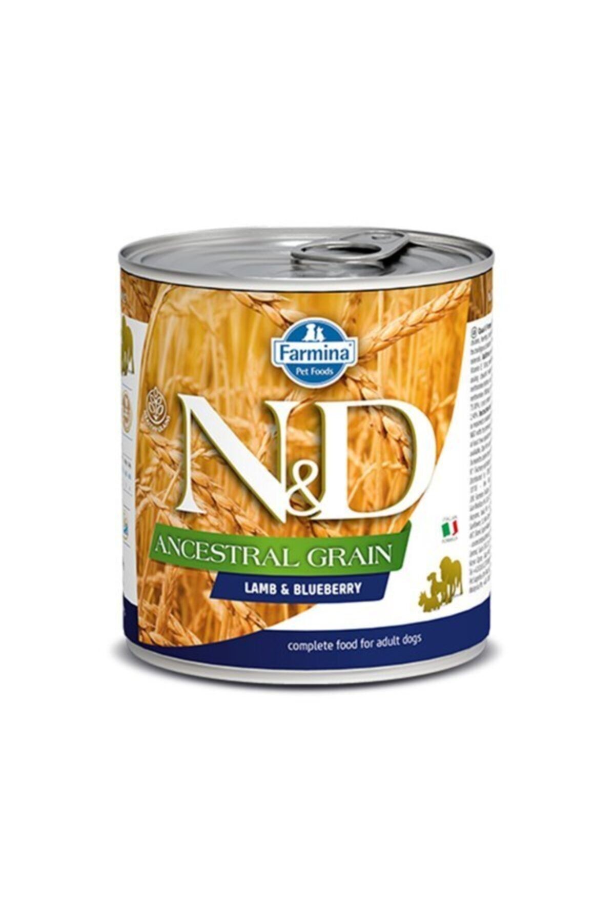 N&D Düşük Tahıllı Kuzu Etli Ve Yaban Mersinli Köpek Konservesi 285 Gr