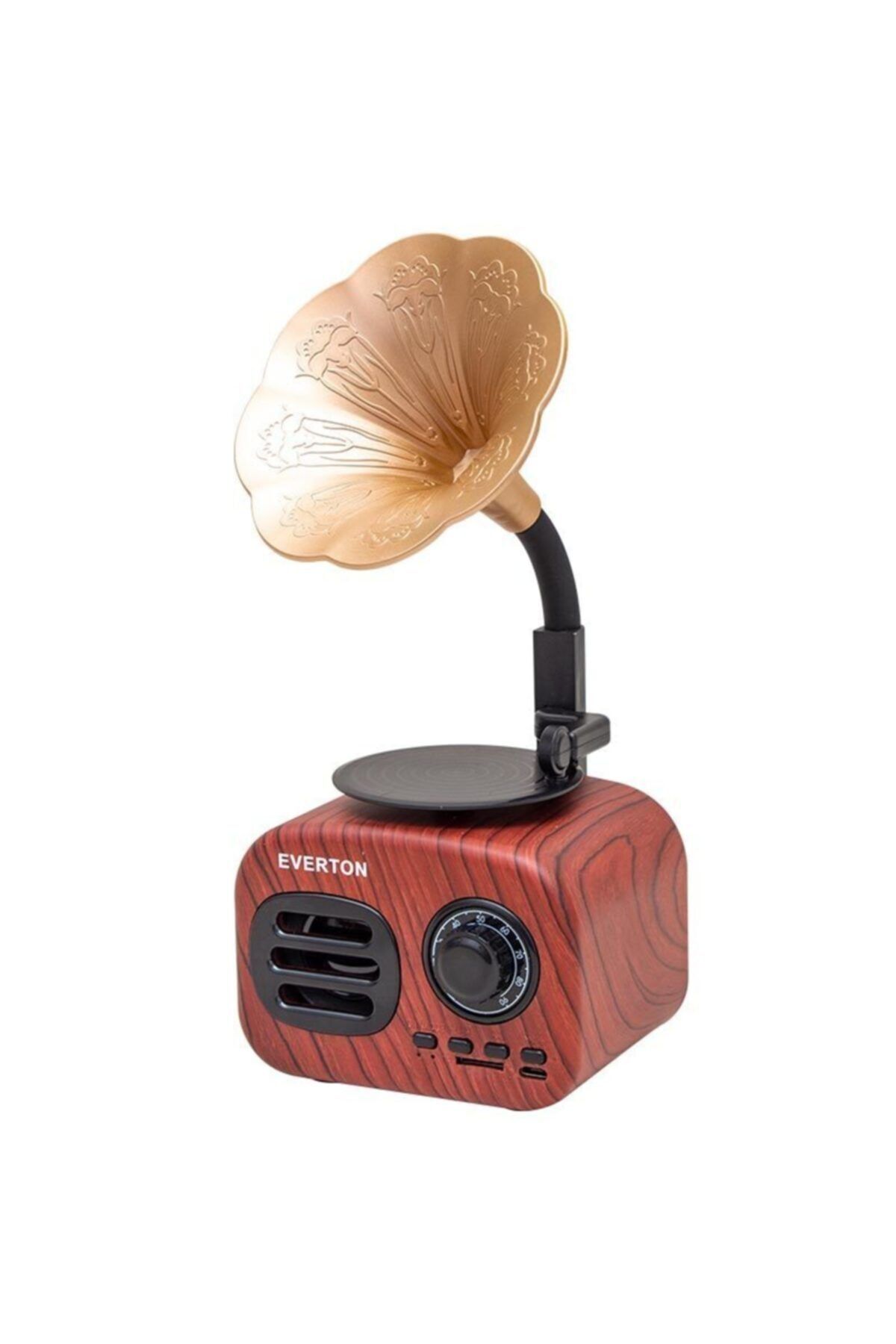 Everton Rt-705bt Usb/sd/fm/bluetooth Destekli Nostaljik Gramafon Model Radyo