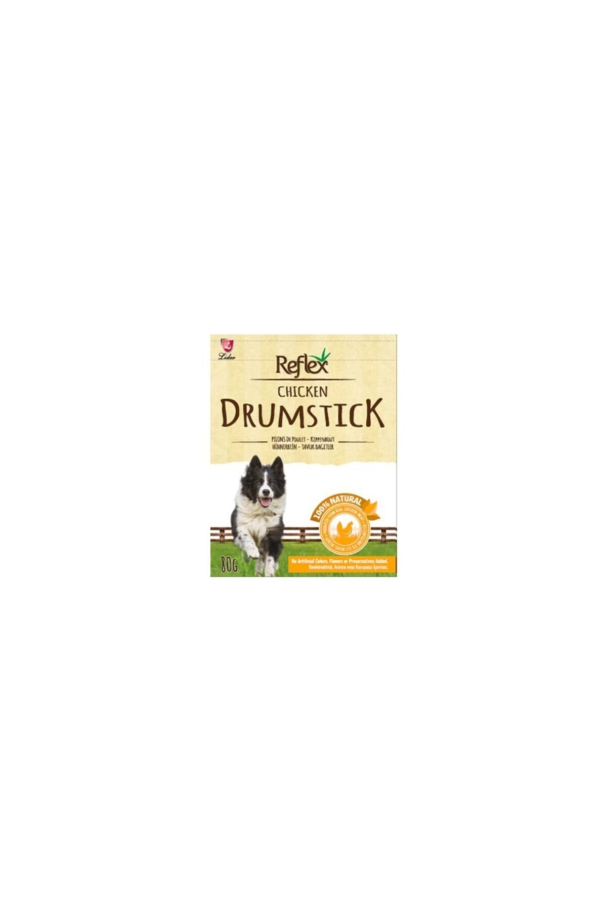 Reflex Drumstick Tavuklu Bağet Köpek Ödül Maması 80 Gr