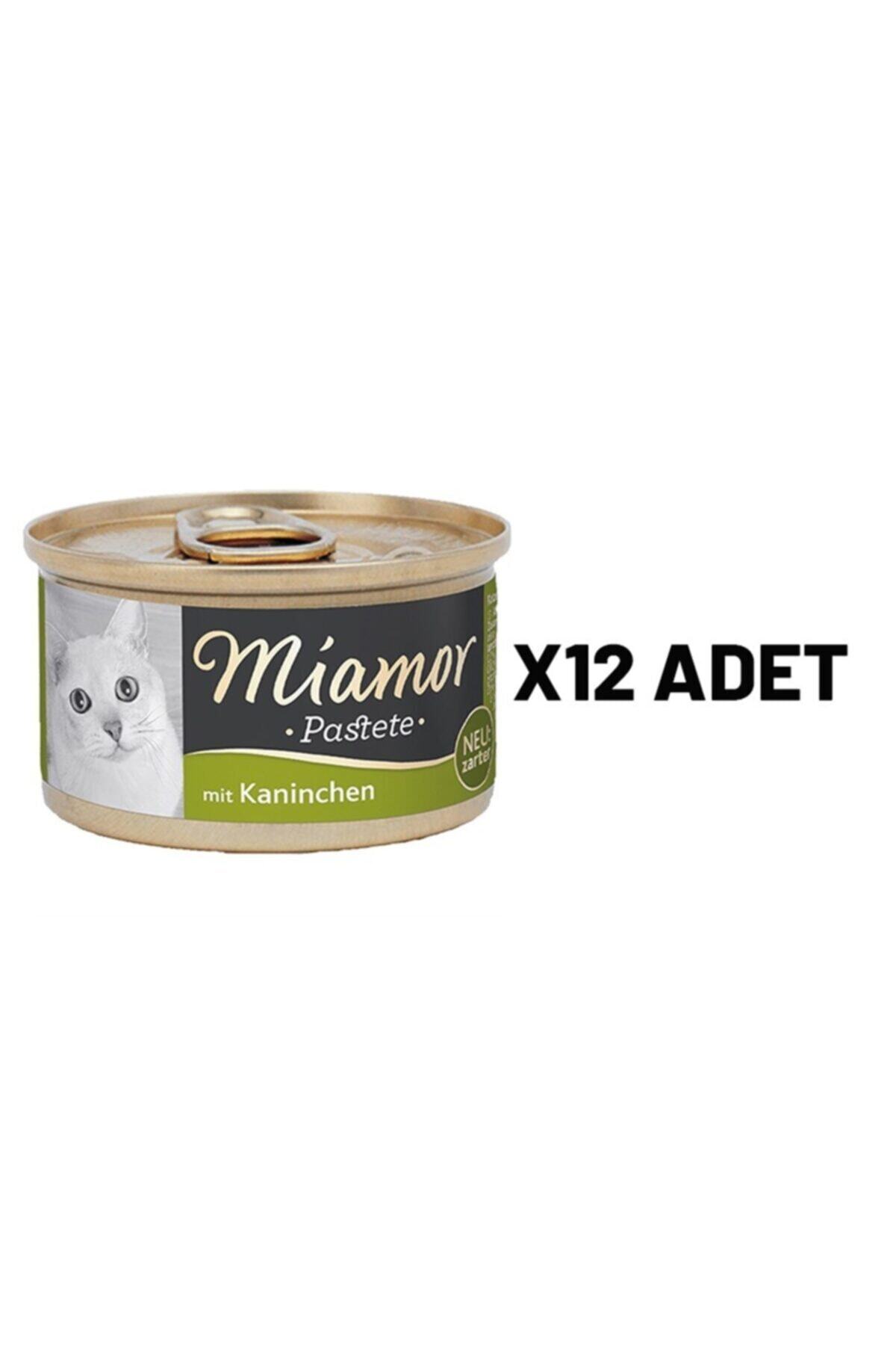Miamor Mıamor Pastete Kedi Tavşanlı 85 Gr X 12 Adet