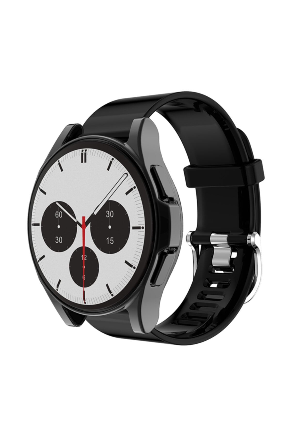 Samsung Galaxy Watch 4 44mm Uyumlu Kasa Ve Ekran Koruyucu