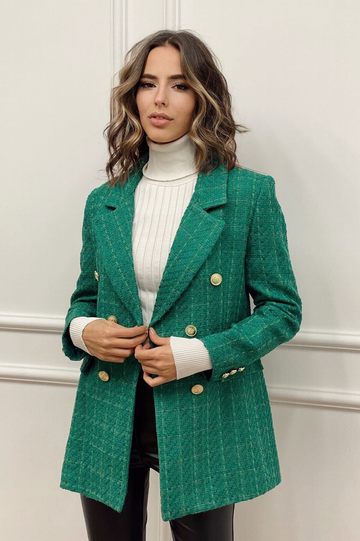 CurcunaShop Tuvit Blazer Ceket