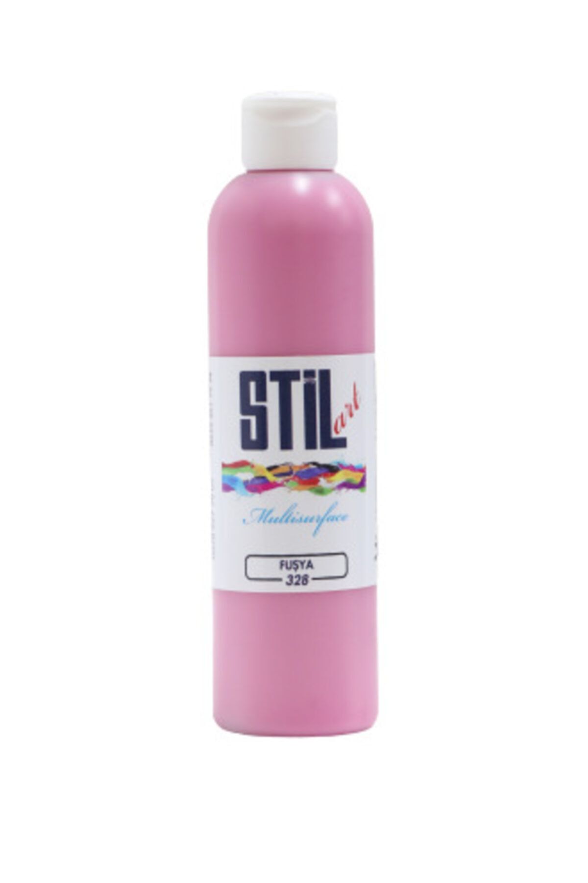 Stil Art 328-fuşya Multisurface Akrilik Boya 250 Ml