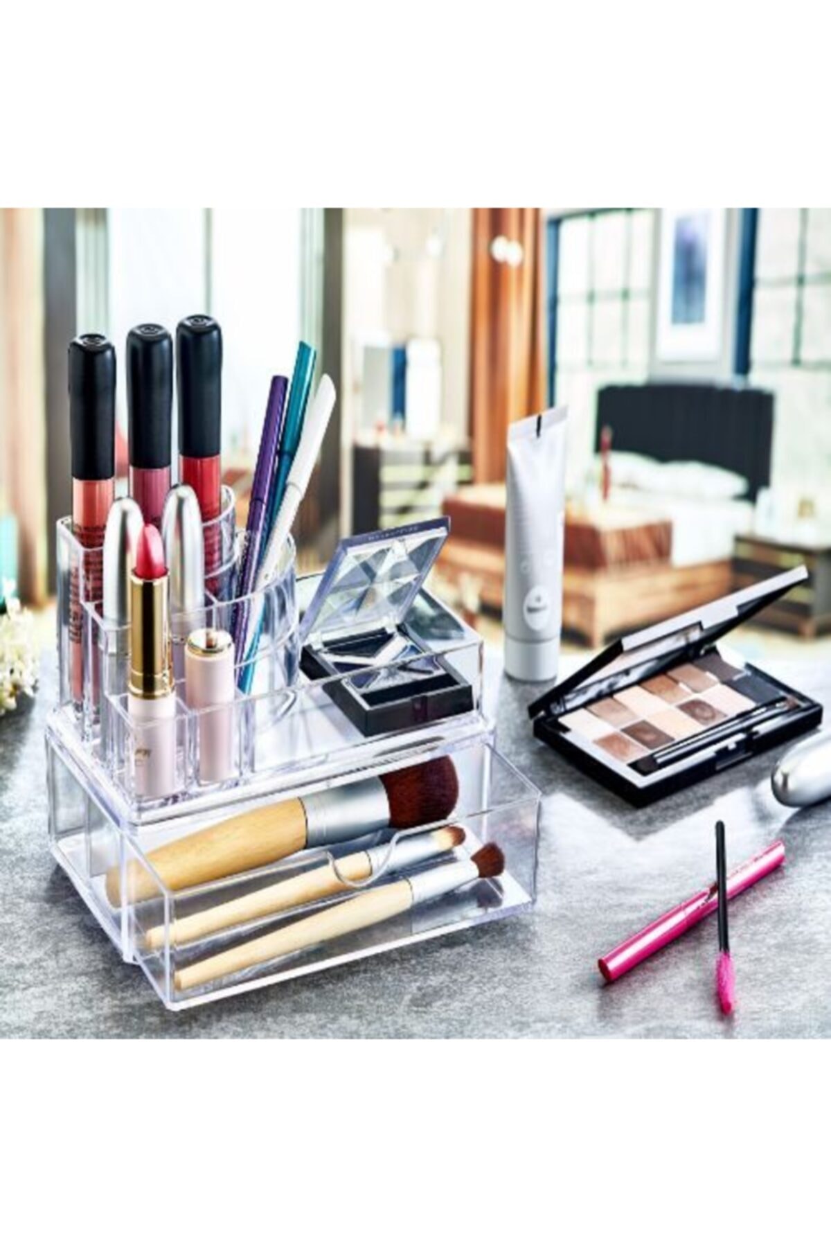 Muray Çekmeceli Podyum Makyaj Organizer