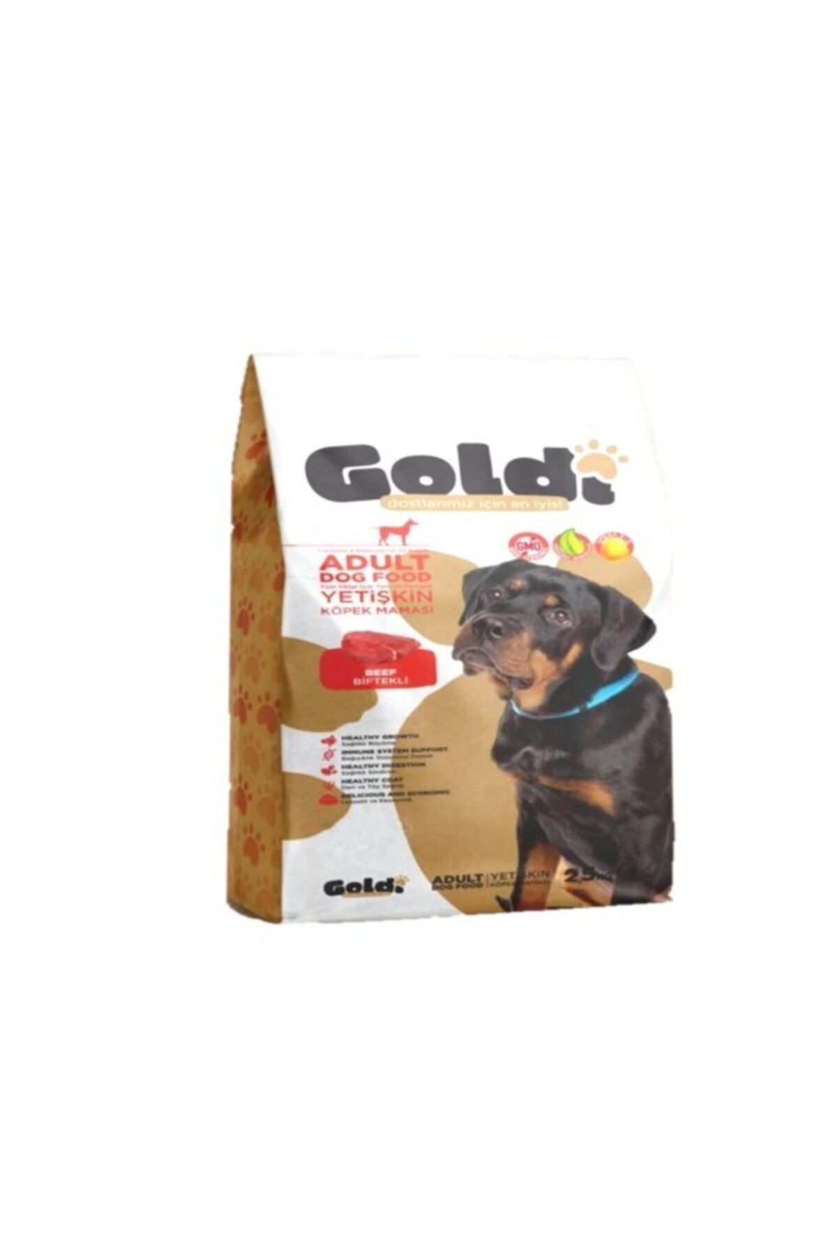 goldi biftekli yetiskin kopek mamasi 2 5 kg fiyati yorumlari trendyol