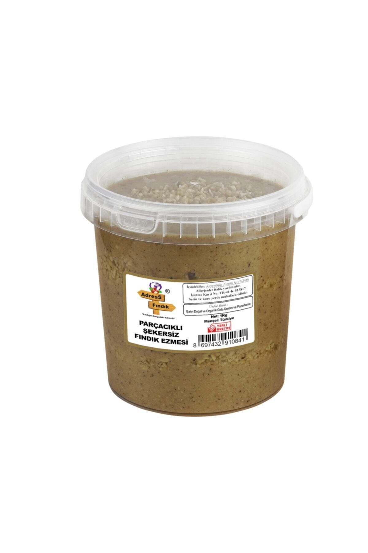 AdressFındık Parçacıklı Doğal Fındık Ezmesi 1 Kg