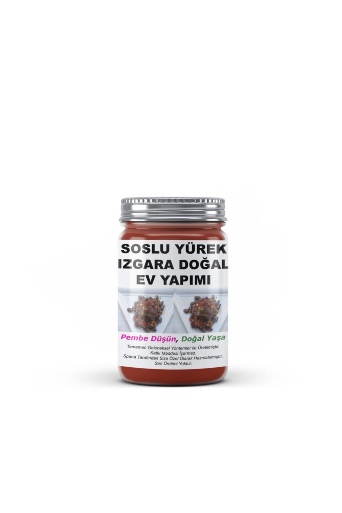 SPANA Soslu Yürek Izgara Ev Yapımı Katkısız 820gr