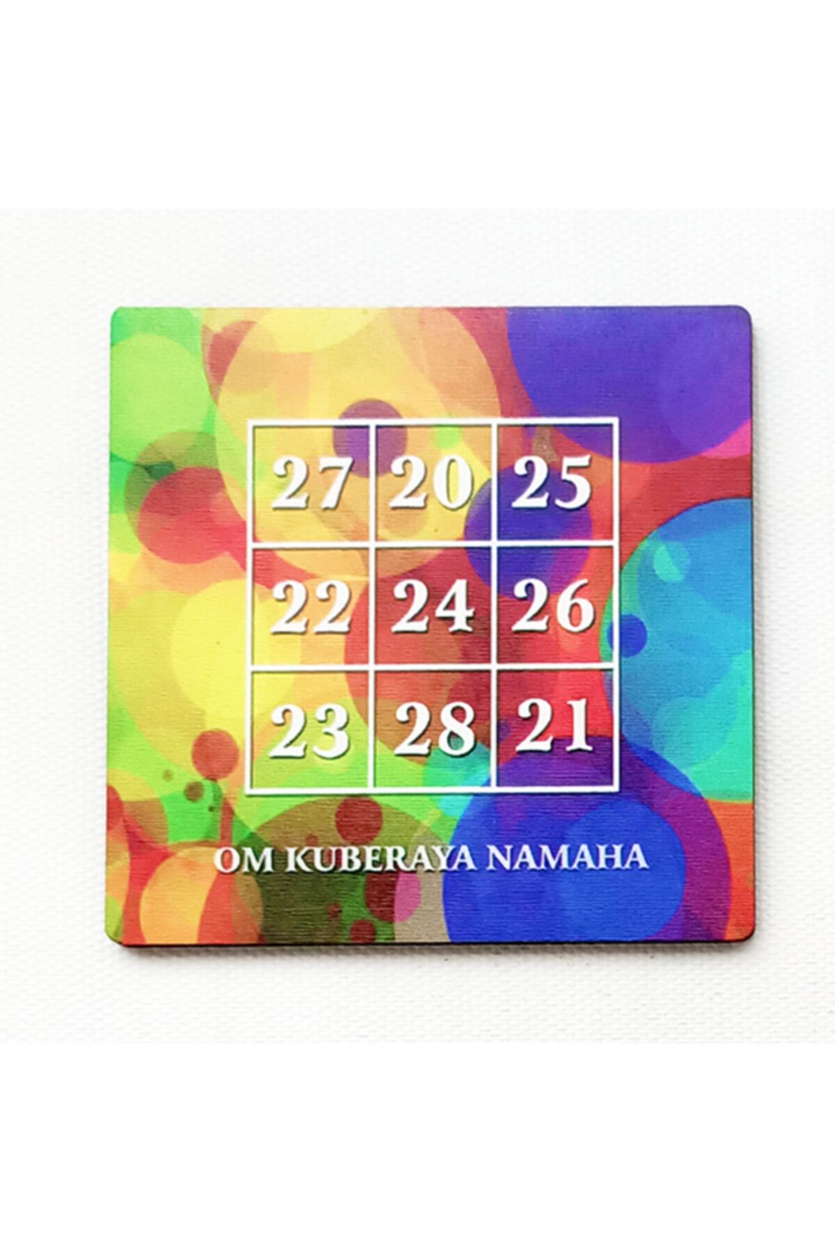 Sihirli Titreşimler Kubera Yantra Magnet Para Mıknatısı