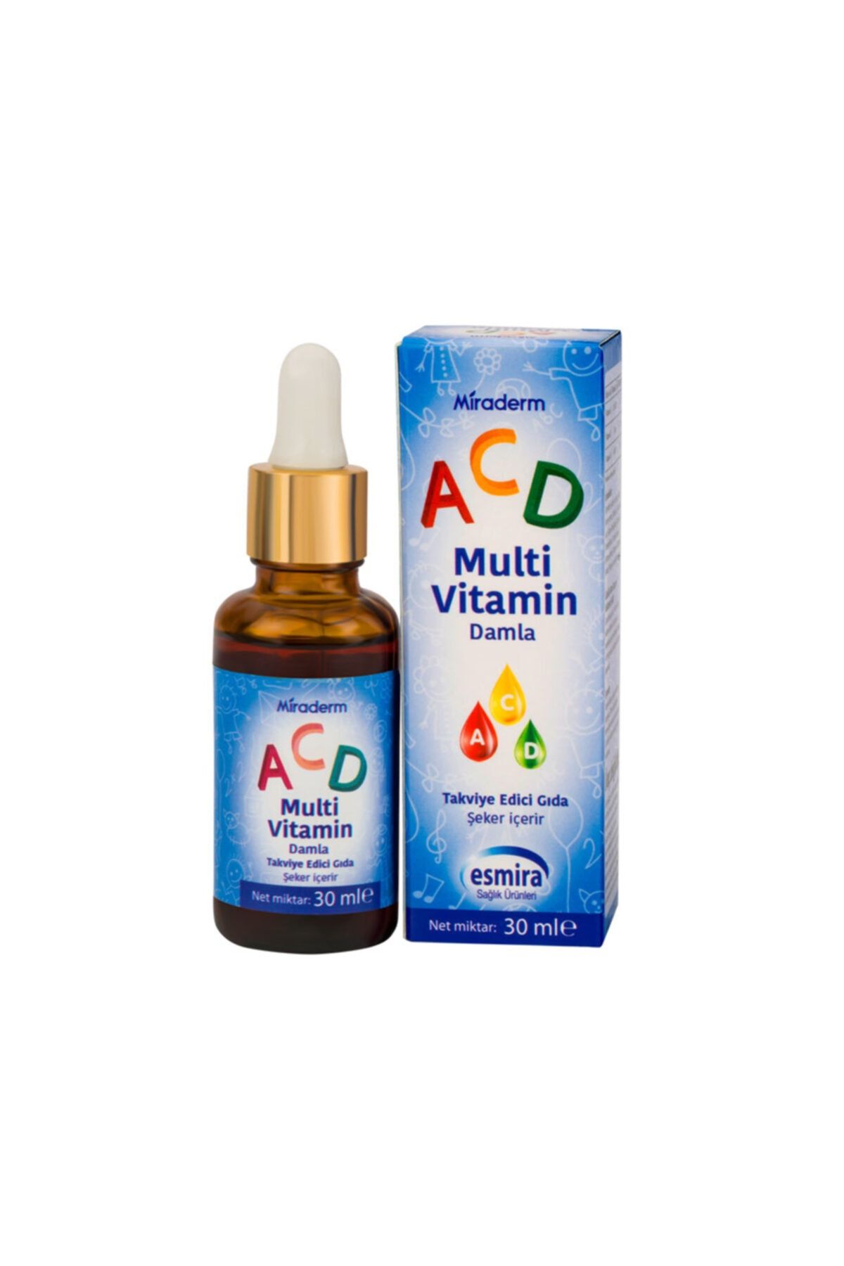 miraderm acd 3 damla 30 mg multi vitamin fiyati yorumlari trendyol