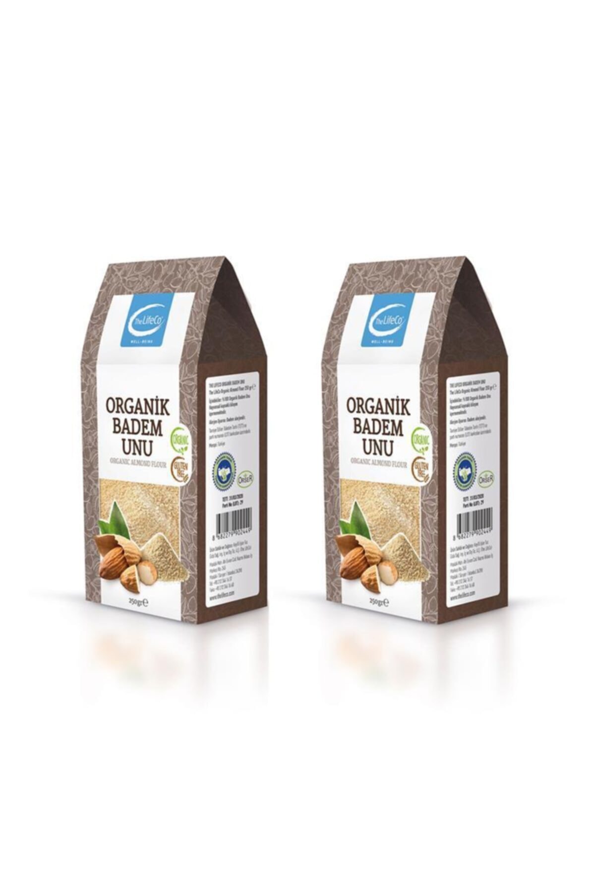 TheLifeCo Organik Badem Unu 2 X 250 Gr