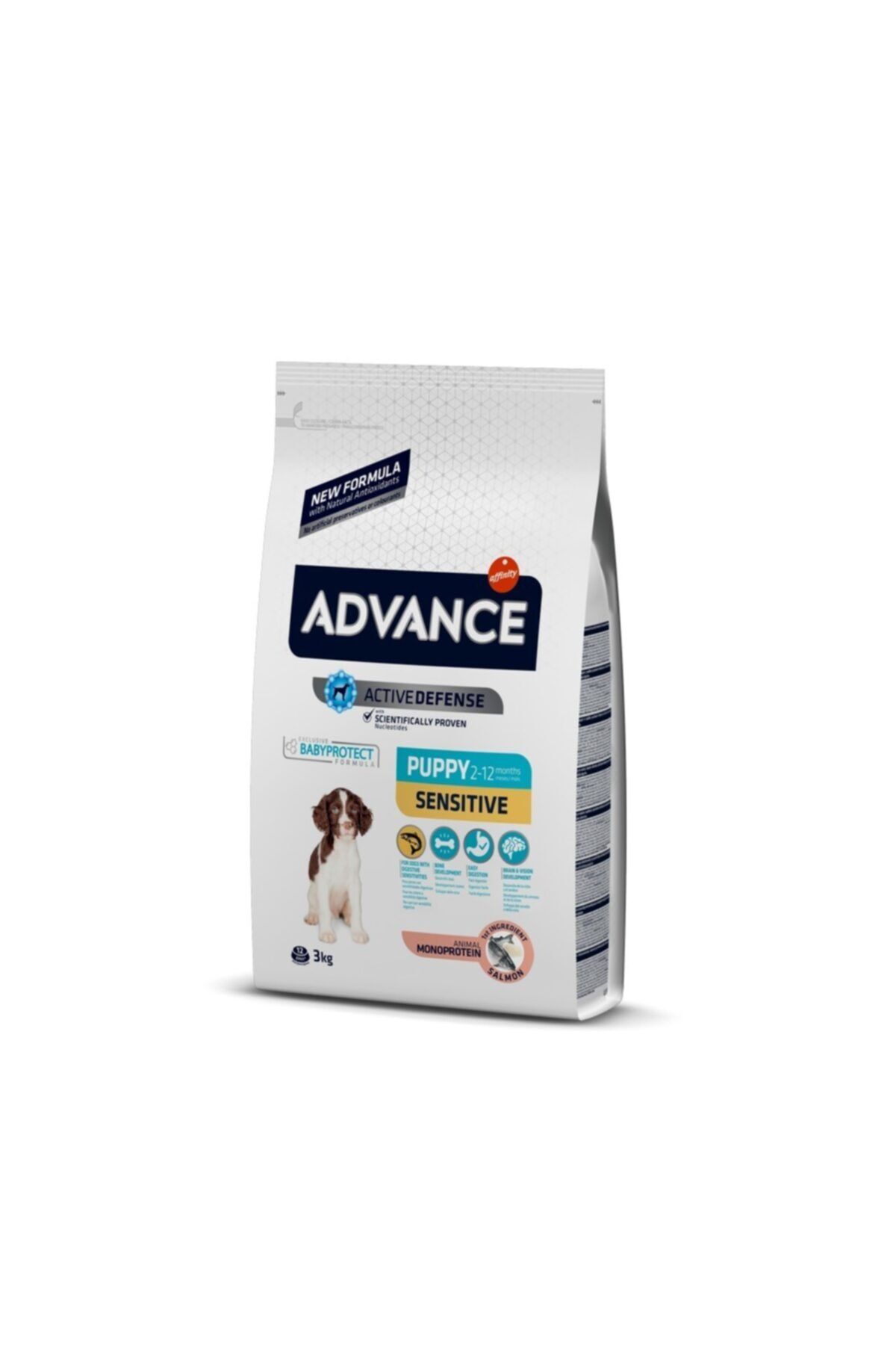 Advance Dog Puppy Sensitive Somonlu Yavru Köpek Maması 3 Kg