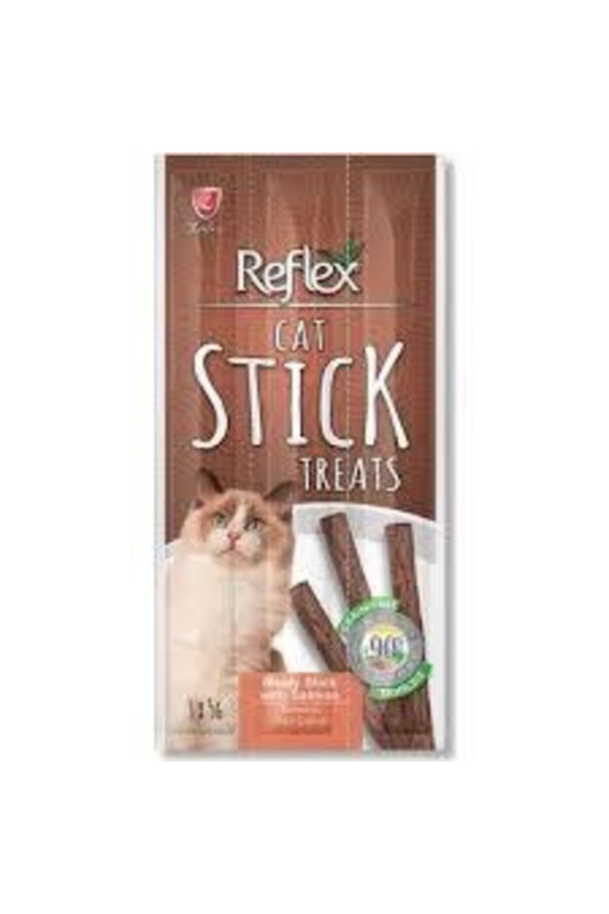 Reflex Stick Kedi Ödülü 3* 5 Gr Kedi Ödül Çubuğu Maması Somonlu 13 Adet