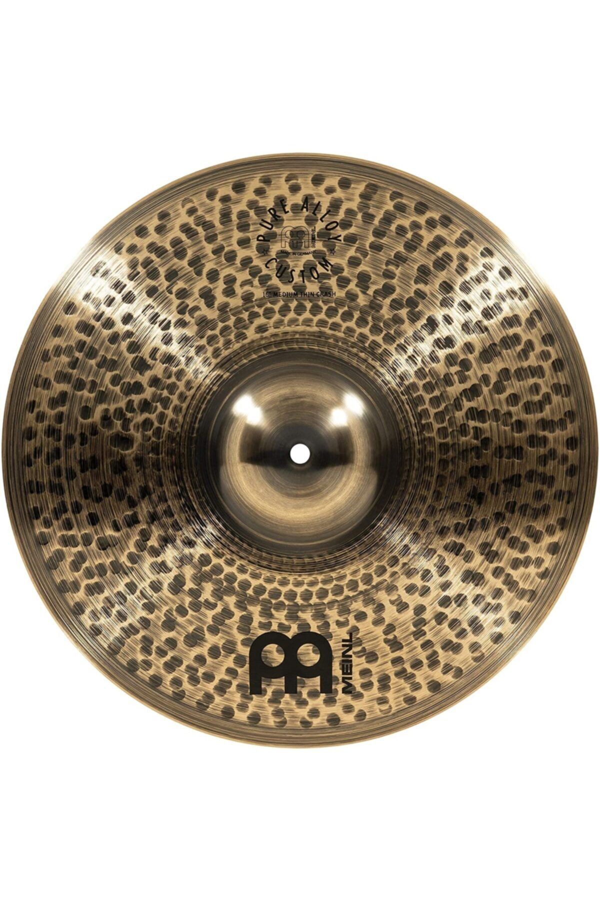 Meinly Meinl Pure Alloy Custom Zil 16 Inch Crash Zil (medium Thin)