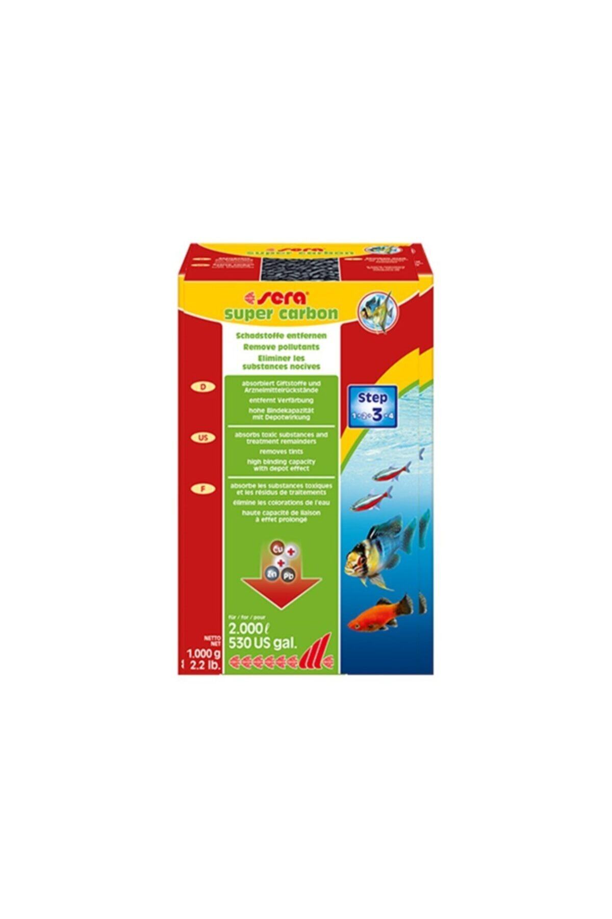 SERA Akvaryum İçin Tatlı Tuzlu Su Karbon 1000 gr