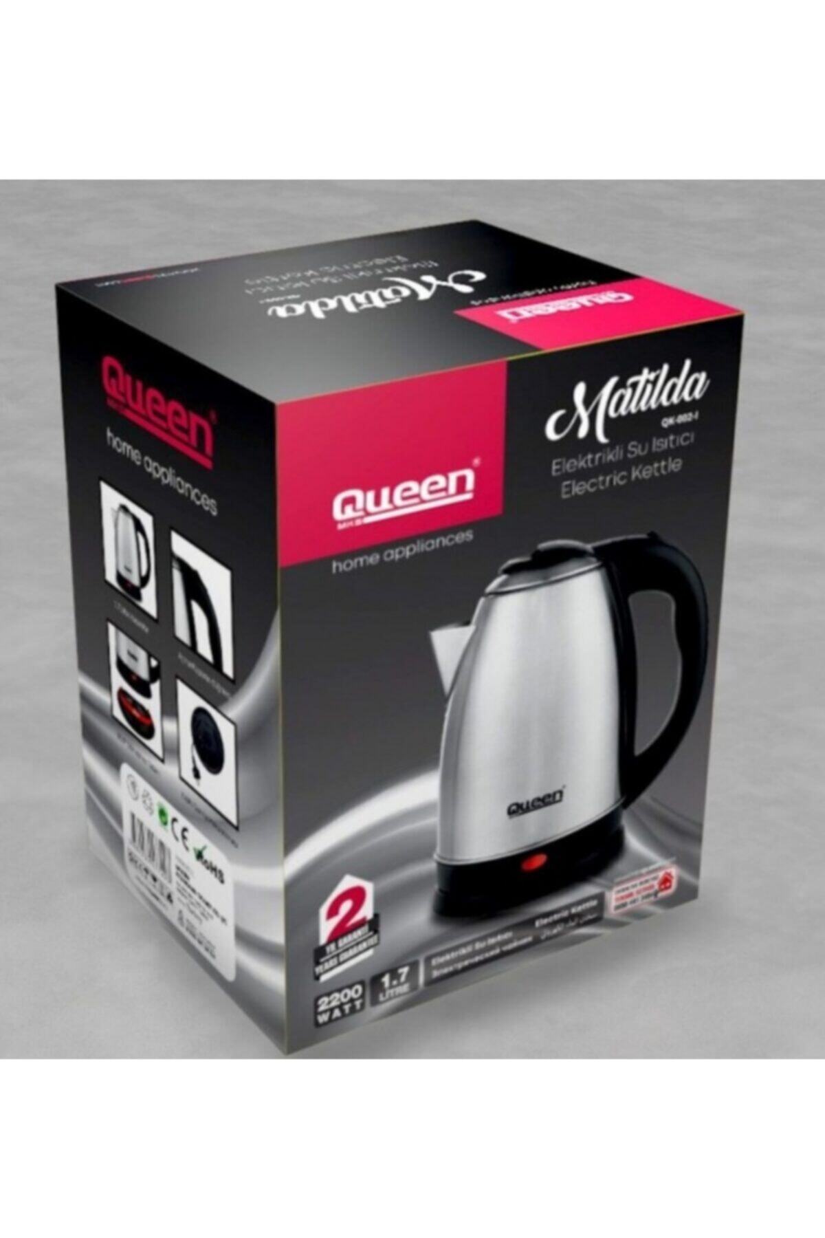 QUEEN Matilda Su Isıtıcı&kettle 1.7 Lt Pas.çelik Qk-002
