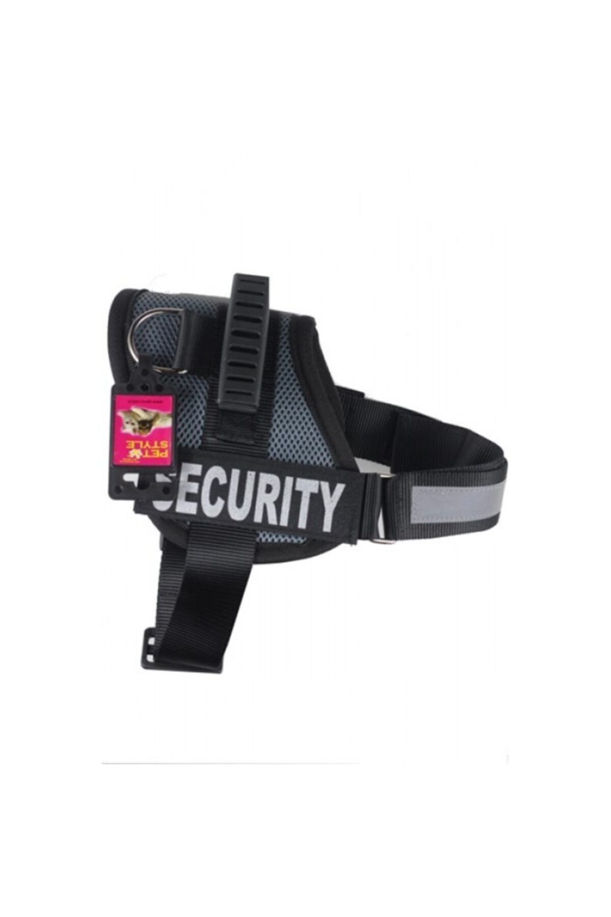 Pet Style K-9 Özel Bel Tasması No:1 Gri