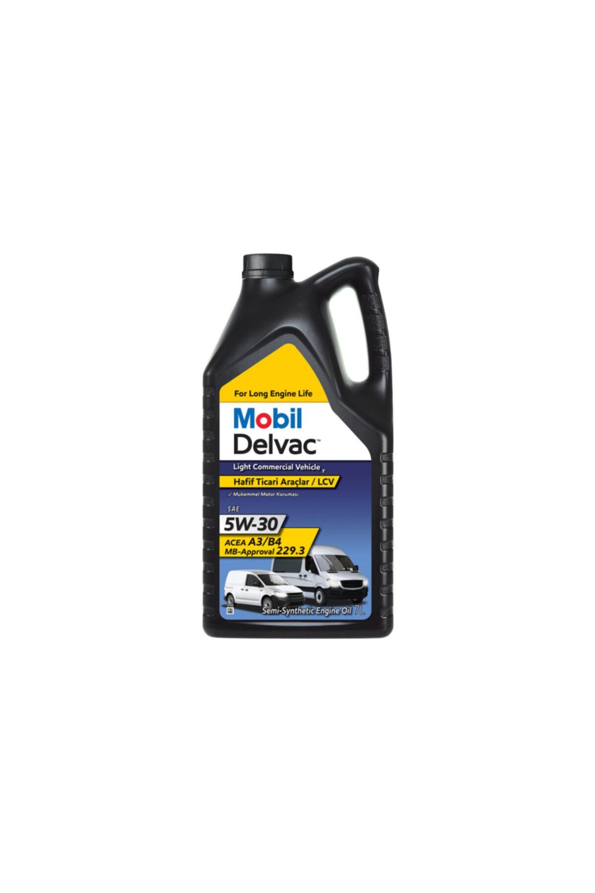 Mobil Delvac Lcv T Hafif Ticari Araç Motor Yağı 5w30 7 L Üt:2021