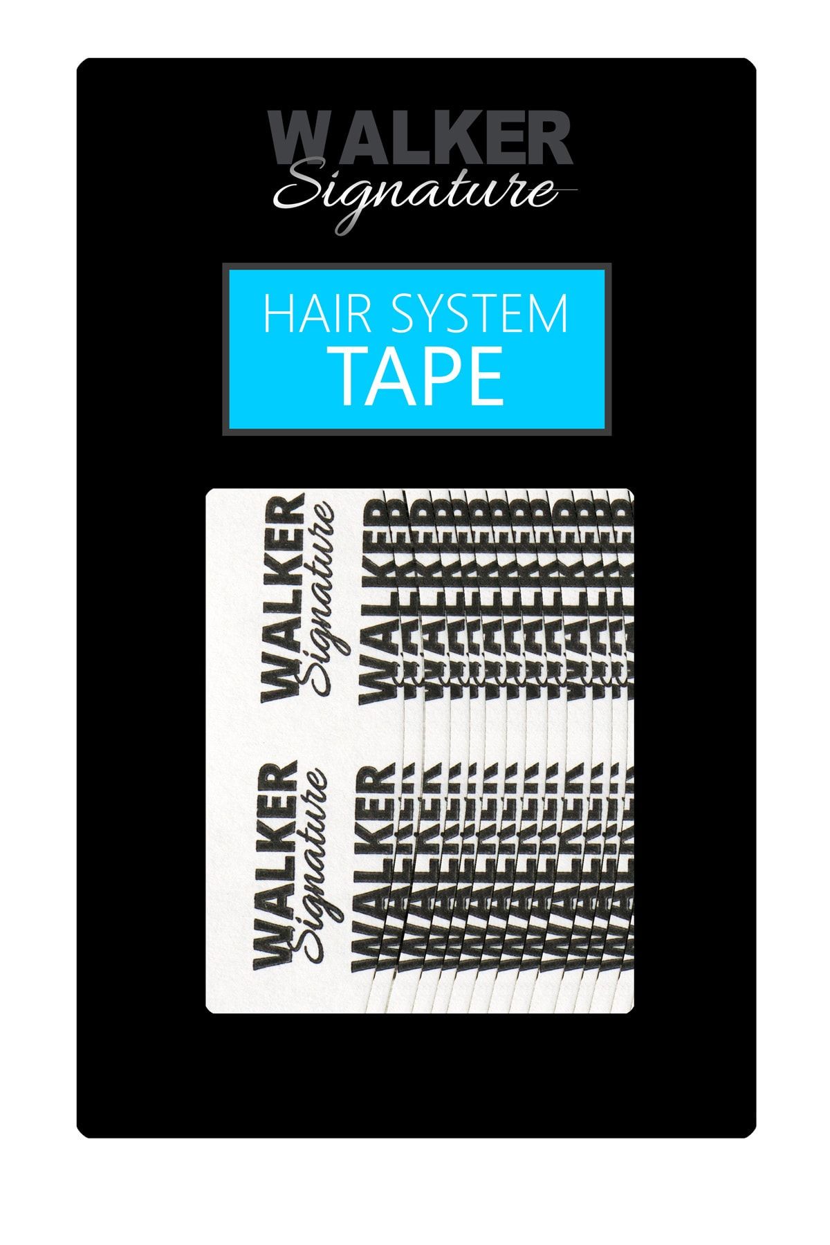 Walker Tape Walker Signature Tape Mini's Protez Saç Bandı Oval 3/4  X 3  (1,90 X 7,62 Cm) 72 Adet