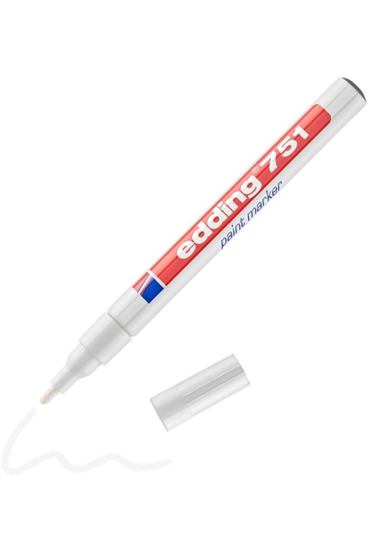 Edding 751 Paint Marker Beyaz 10 Lu Paket