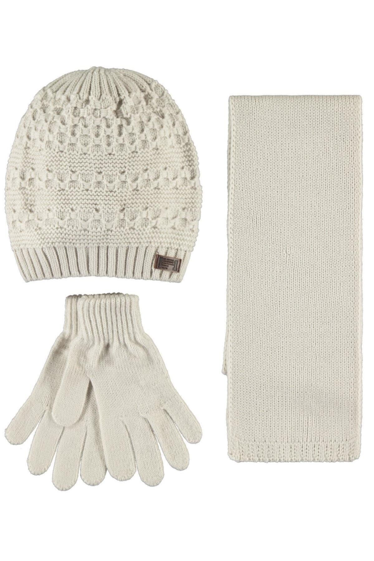 Kitti Erkek Garson Atkı Bere Eldiven Üçlü Takım