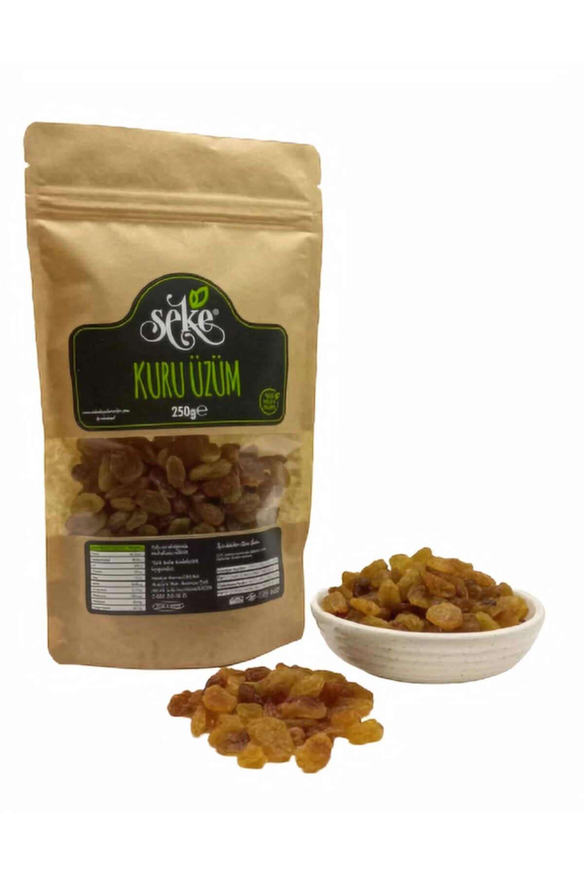 SEKE Doğal Çekirdeksiz Kuru Üzüm 250 Gr