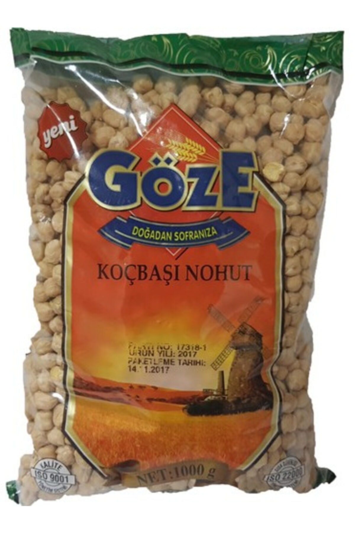 GÖZE Koçbaşı Nohut 1 kg