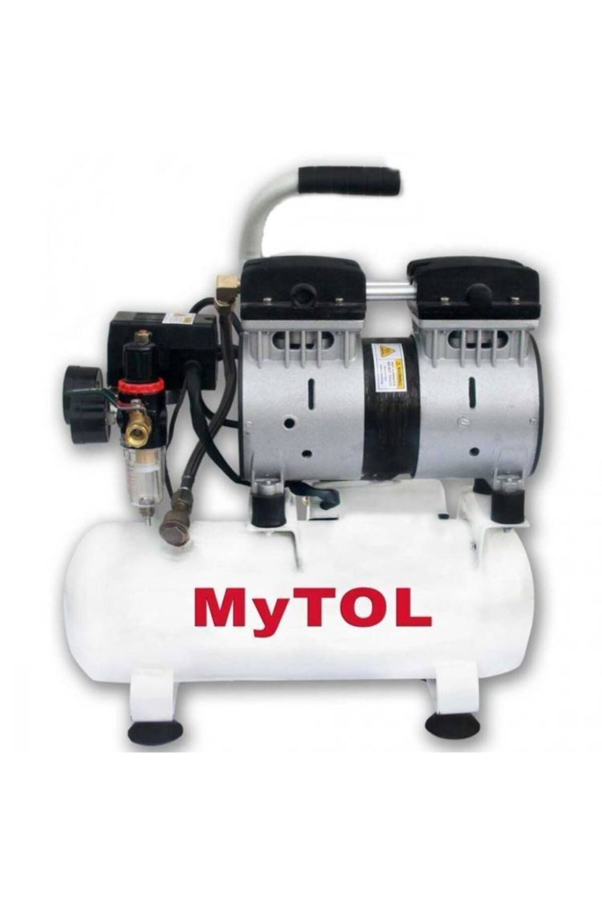 MYTOL Yağsız 8 Litre Sessiz Kompresör