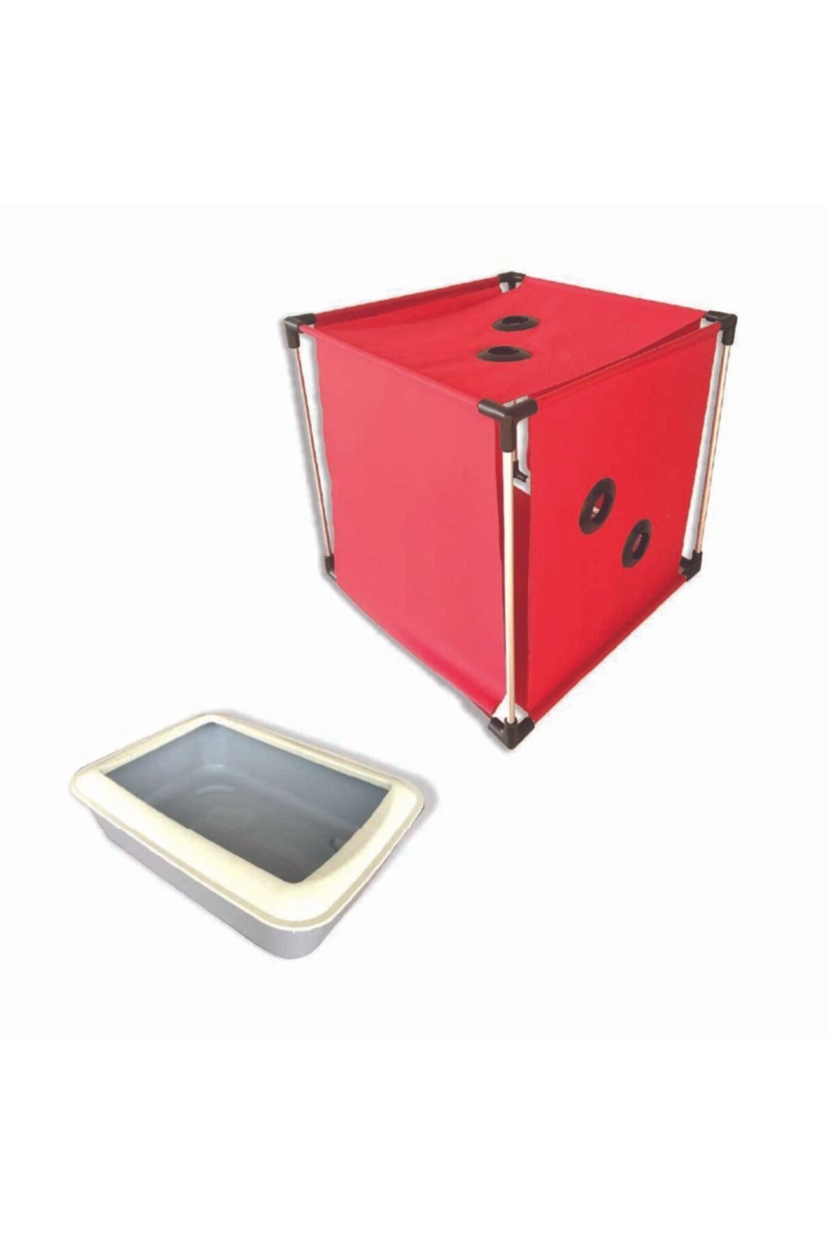 MAGIC CAT BOX Kedi Oyun ve Uyku Evi - Kedi Tuvaleti