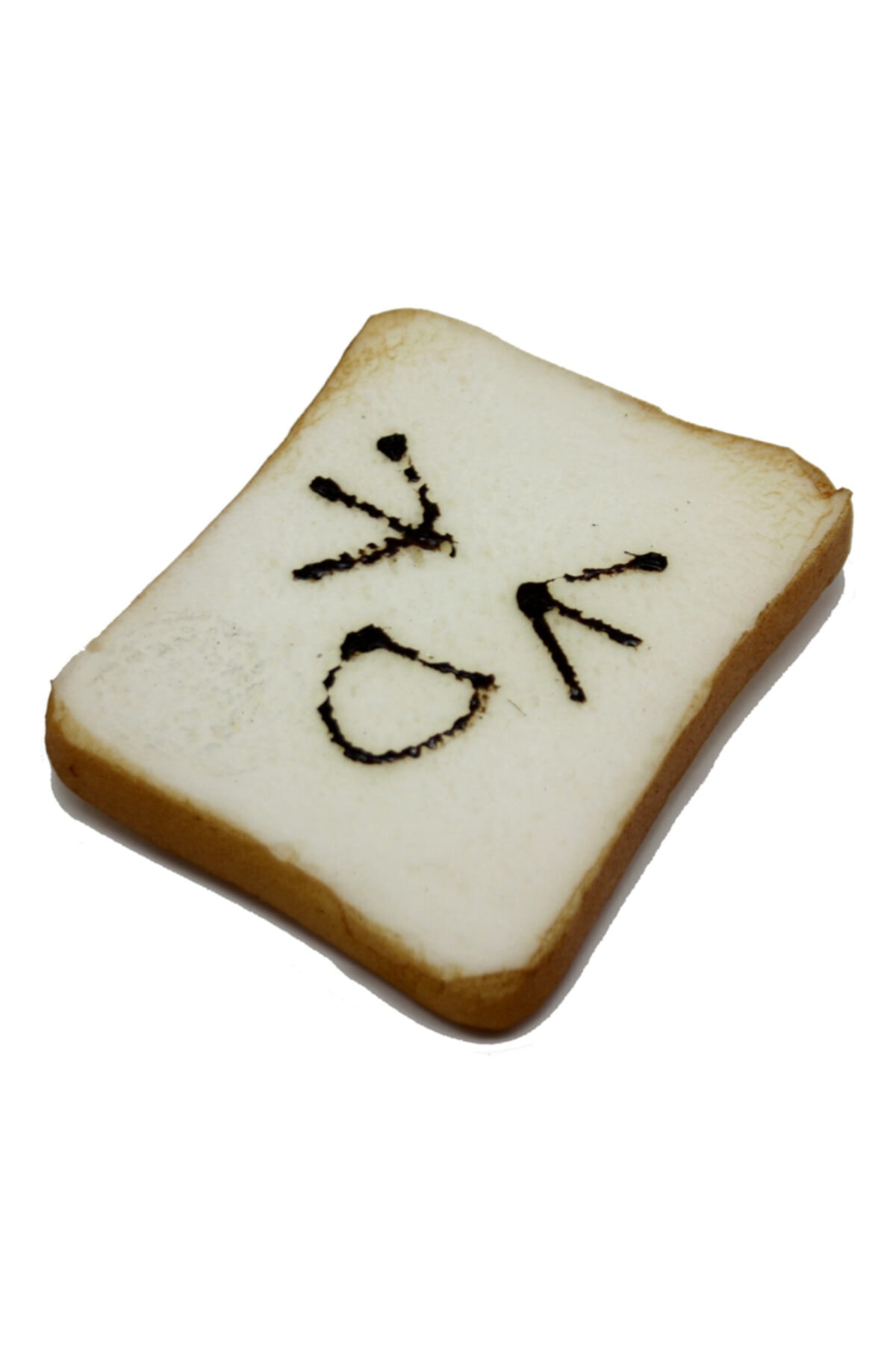 BK Design Kızarmış Ekmek Squishy Magnet Buzdolabı Süsü Sukuşi Oyuncak E04