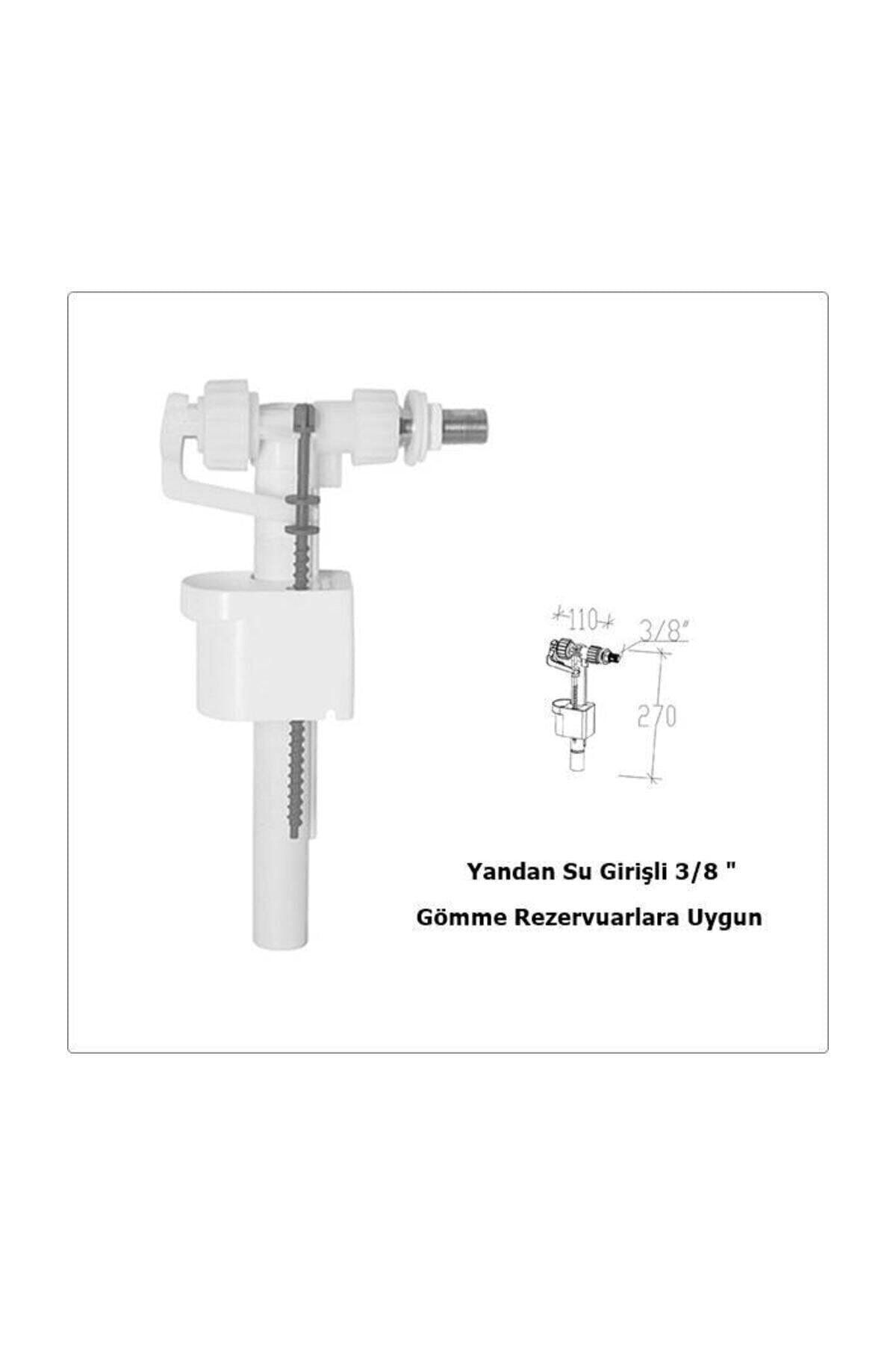 Tema Siamp Rezervuar Iç Takım Flatör 95-y Yandan Su Girişli 3/8 \