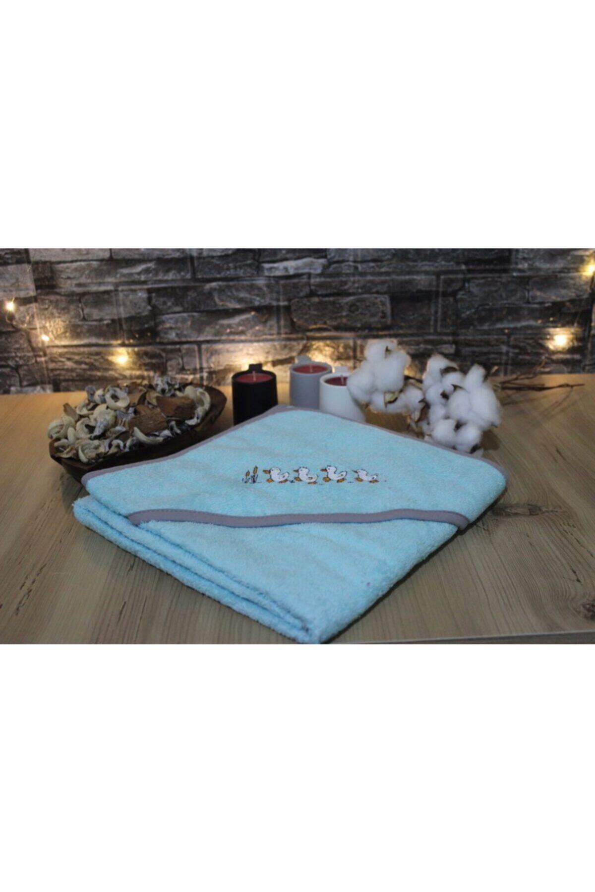 SAFİR HOME DEKORASYON Banyo Bebek Kundağı Turkuaz