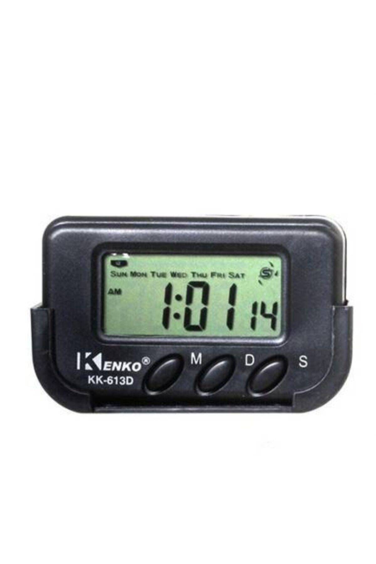 eayshop Kenko Dijital Küçük Masa-araba Saati-alarm-kronometre