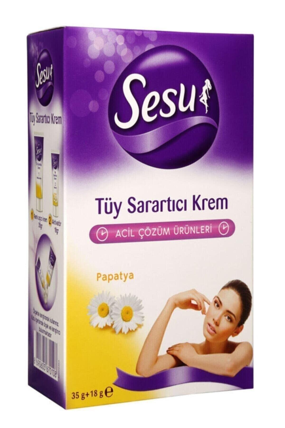 ŞeSu Aksesuar Marka: Sesu Tüy Sarartıcı Krem 35 18 gr