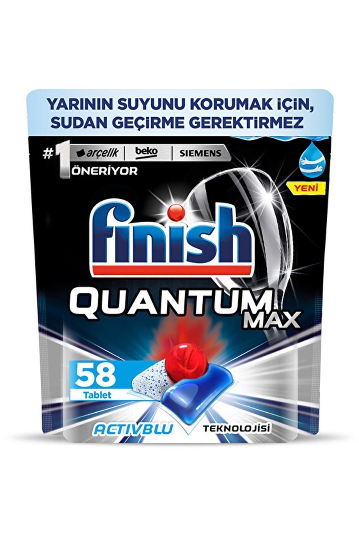 Finish Marka: Quantum Max 58 Kapsül Bulaşık Makinesi Deterjanı Kategori: Bulaşık Makinesi Deterjanı