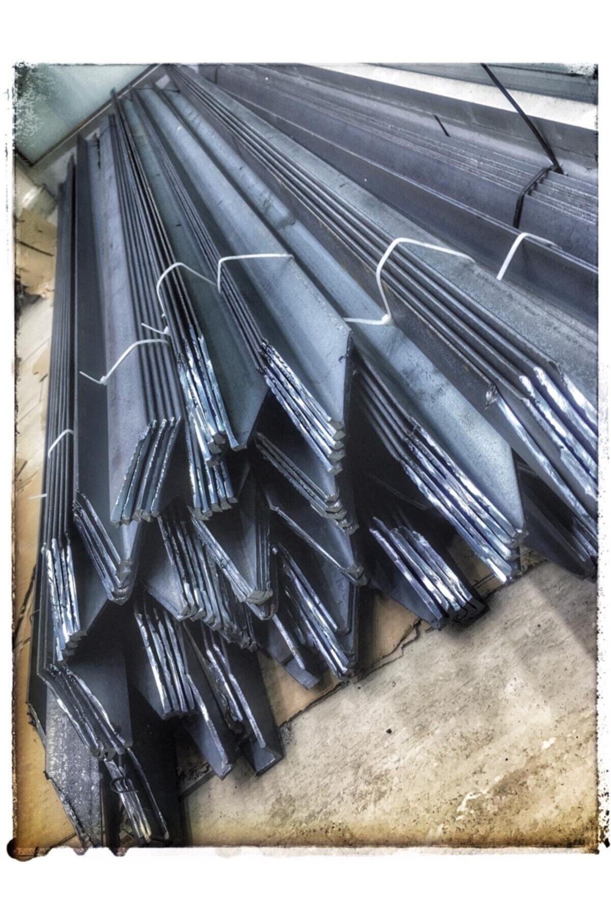 usta metal 1,5 Metre Pratik Bahçe Demir Direk Çakmalık Uçları Sivri Köşebent(ANTİPASBOYALI)