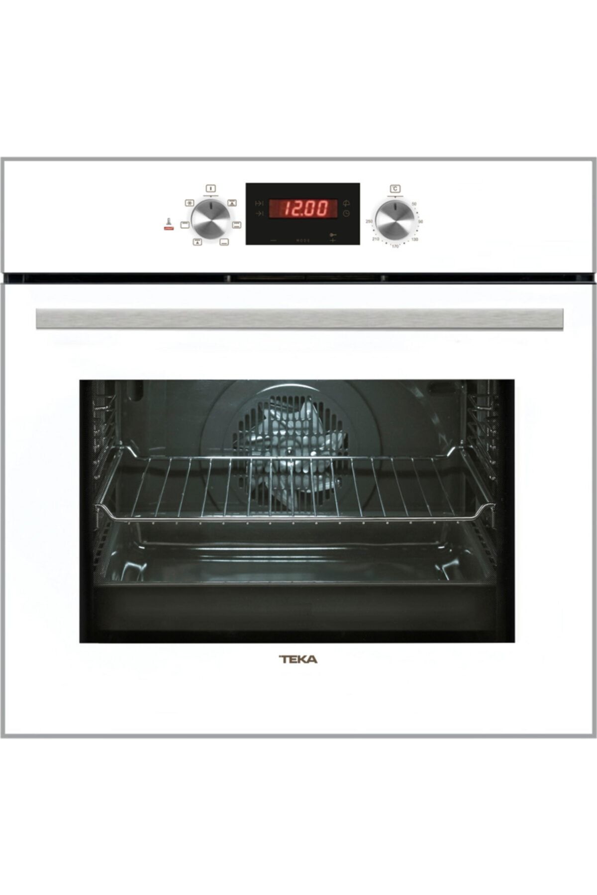 Teka Hak 625 Wh - Ankastre Multifonksiyonel Dijital Ekranlı Fırın - Beyaz Cam - 65 lt - 111020055