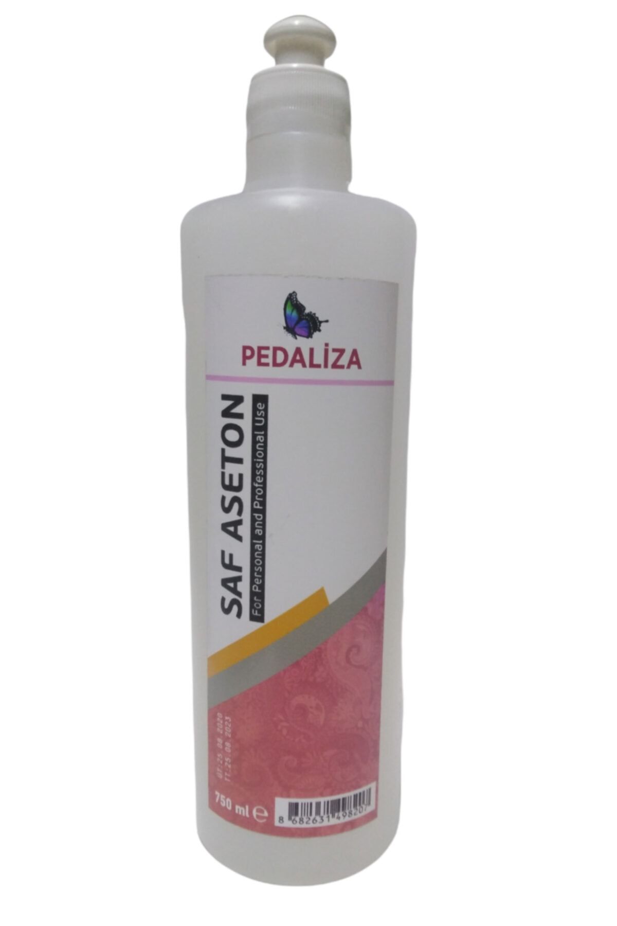 pedaliza Profesyonel Kuaför Asetonu Saf 750 ml