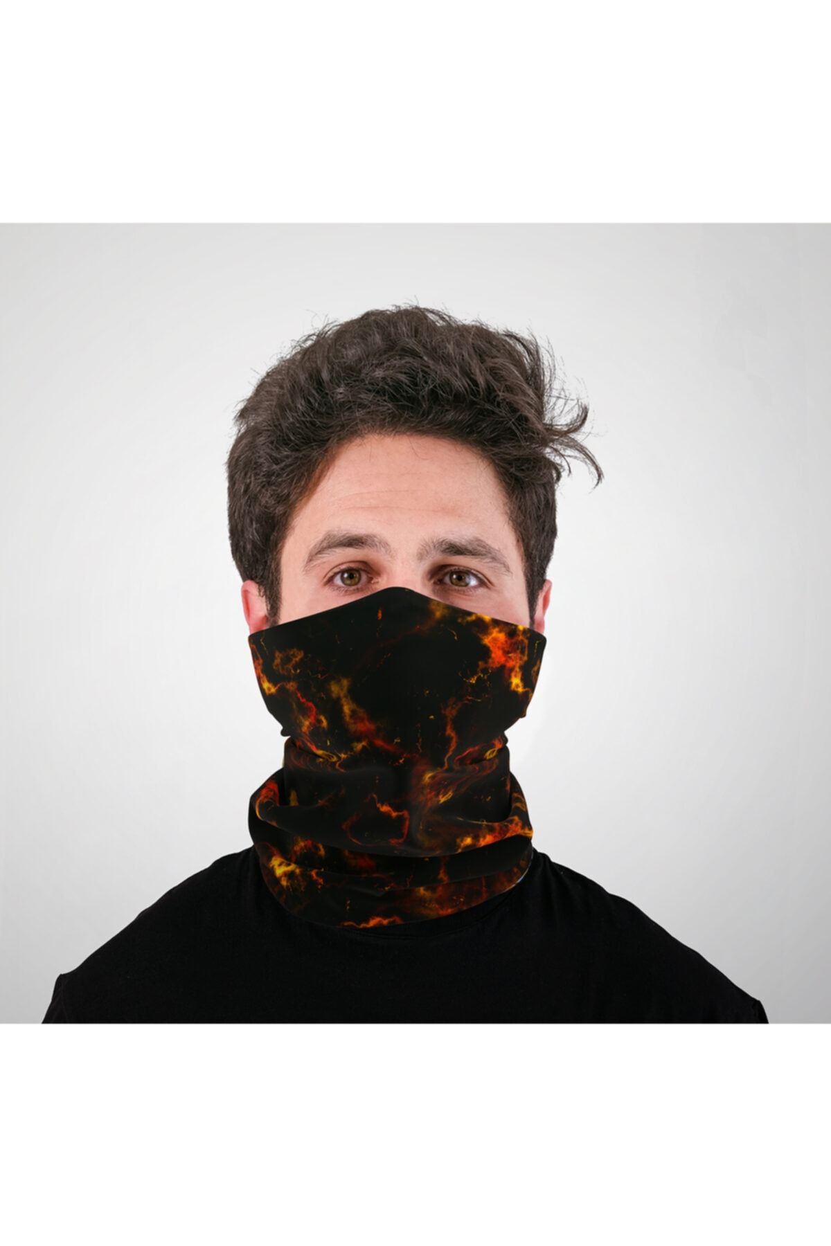 SWAWE Alev Desenli Boyunluk/maske/baf