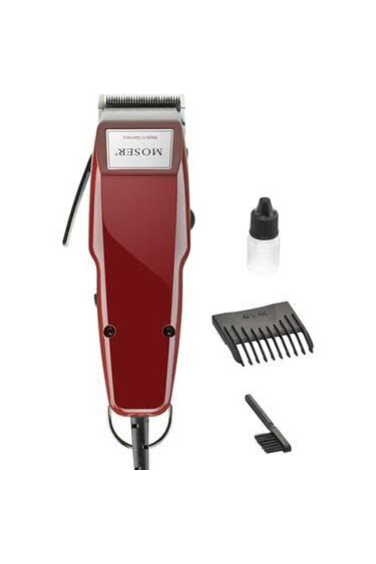 Moser Kırmızı 1400-0050 Saç Sakal Kesme Tıraş Makinesi