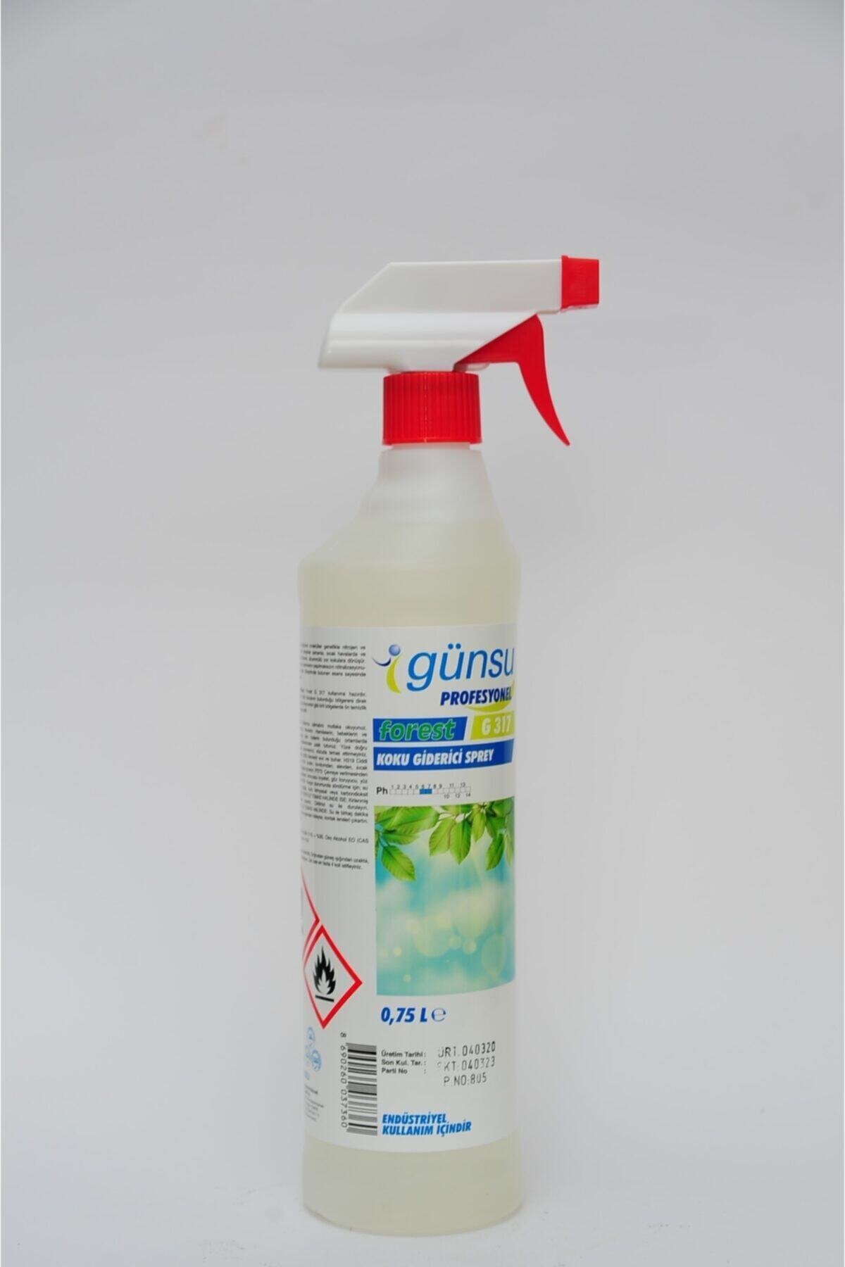 GÜNSU Forest G317 Kötü Koku Giderici Sprey 750ml