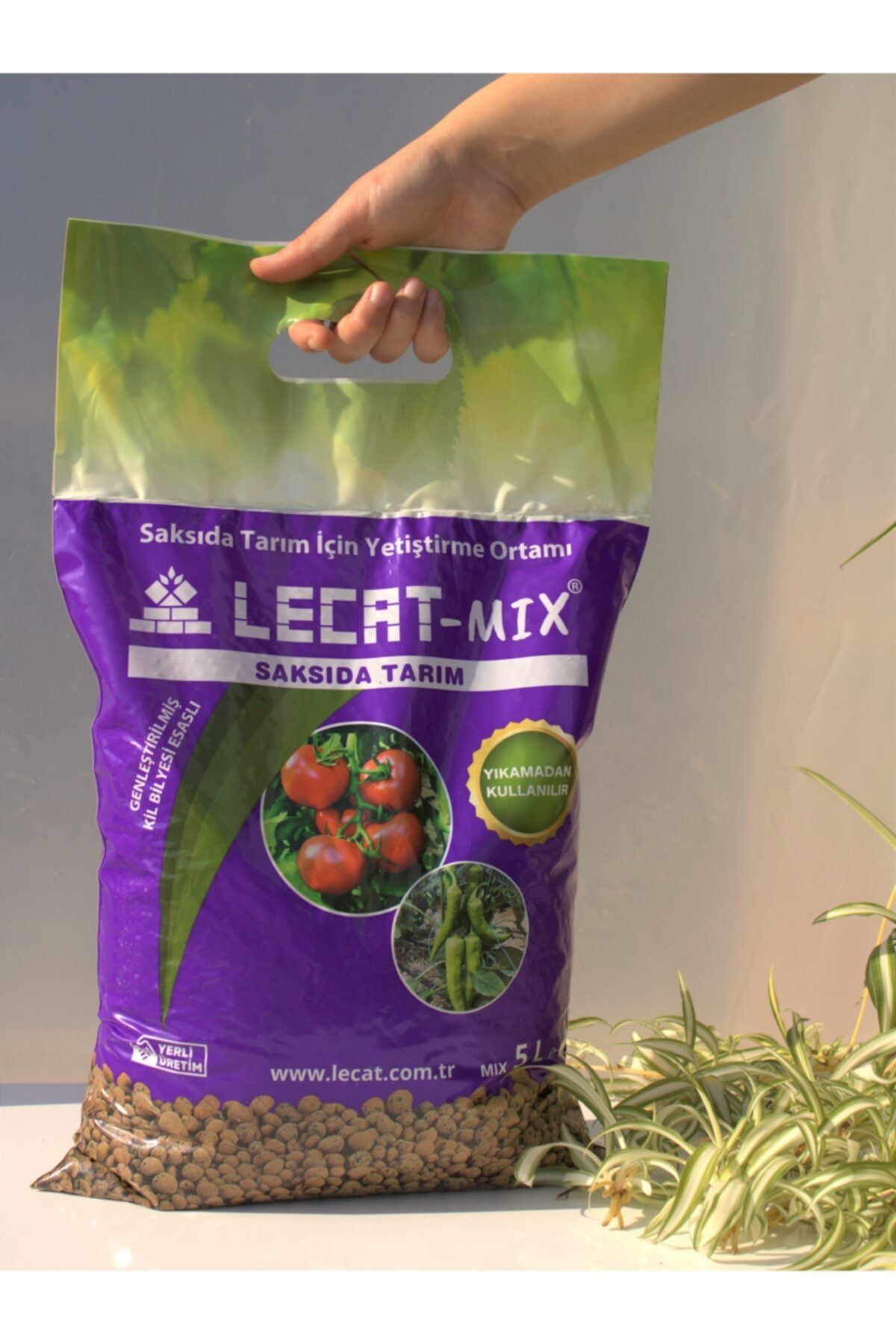Doğalsan Tarım Kil Bilyesi 5 Lt (0-3 Mm) 2 Adet Saksıda Tarım Için Hidroponik Toprak Lecat Hidrokültür Toprağı