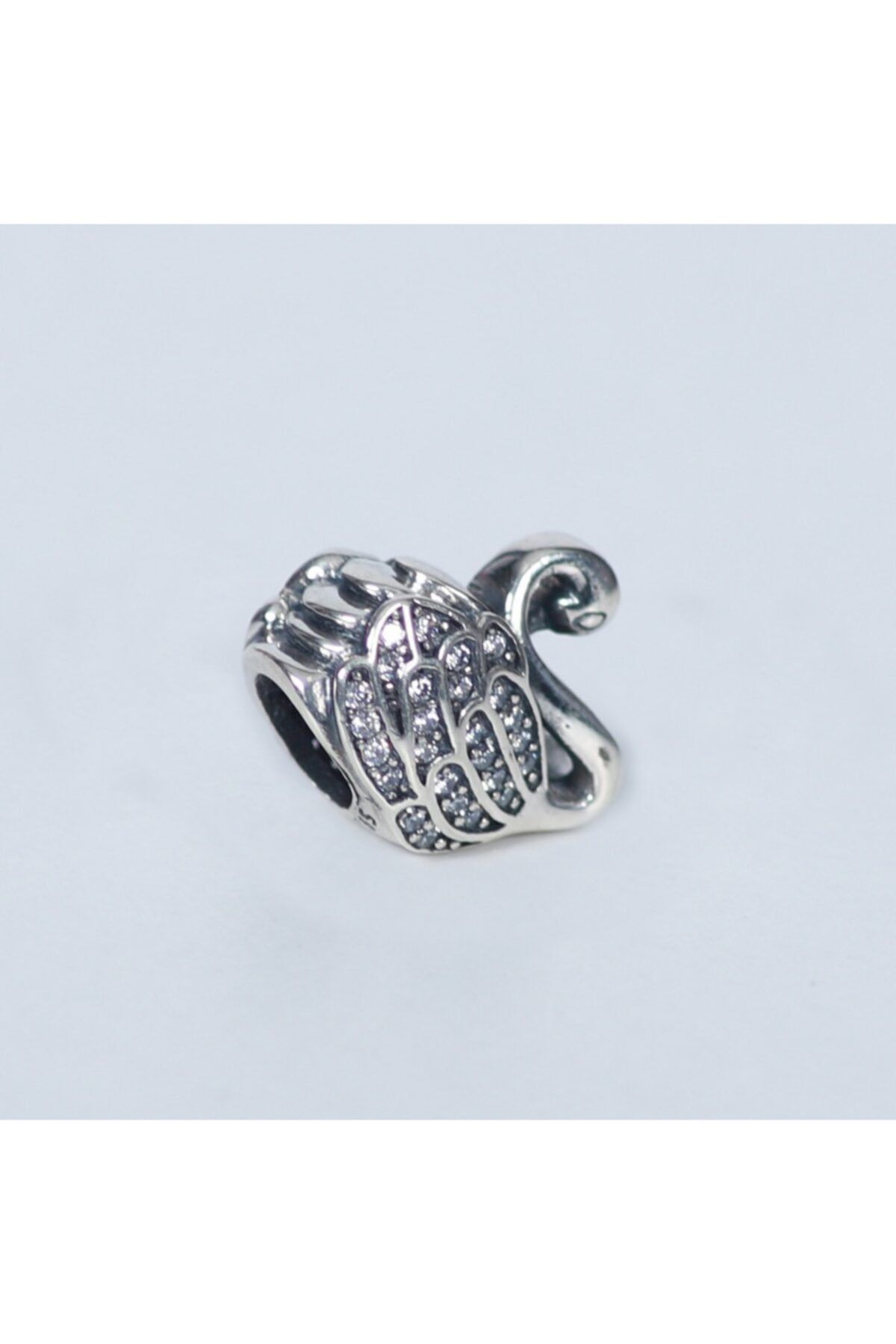 Nur Silver Pandora Kuğu Charm