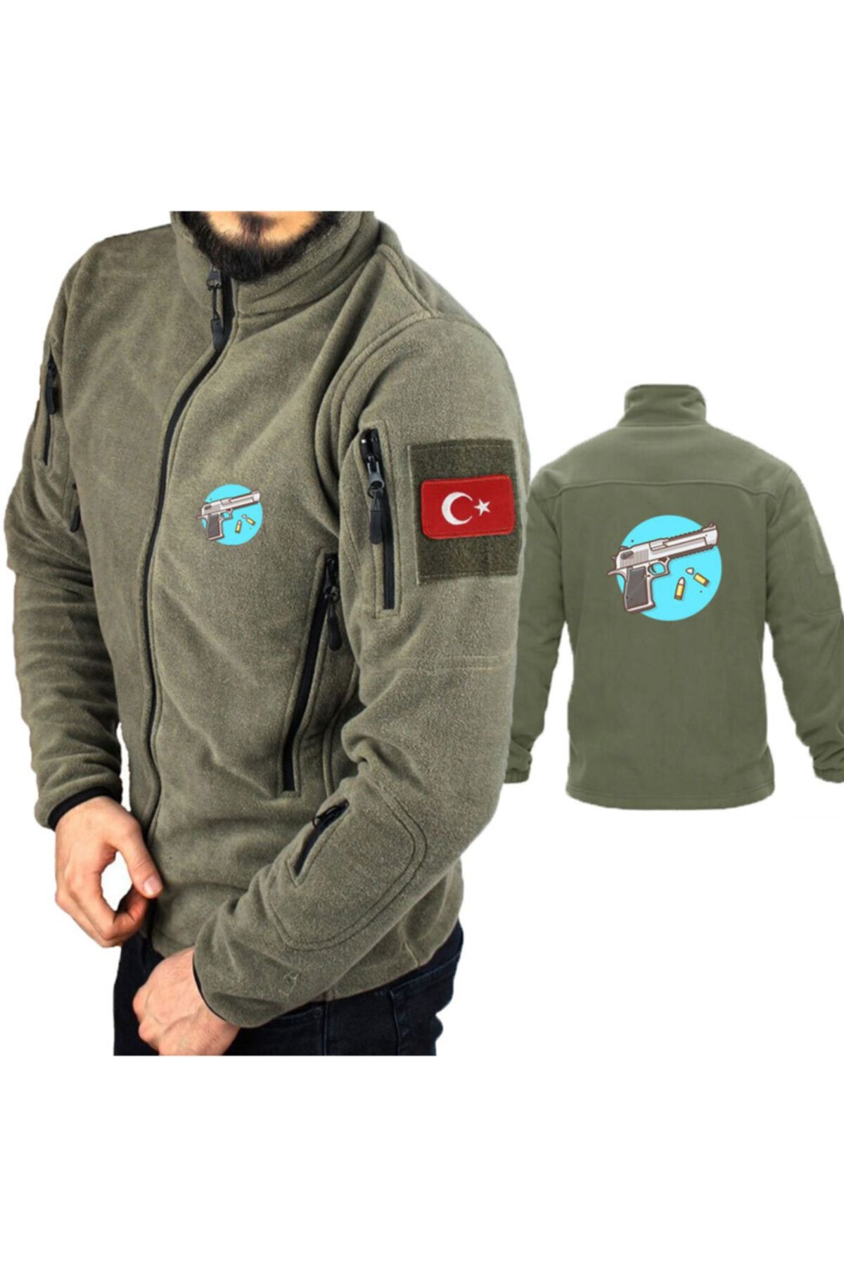 astak Silah Askeri Taktik Polar /mont Peç'li Bll1317