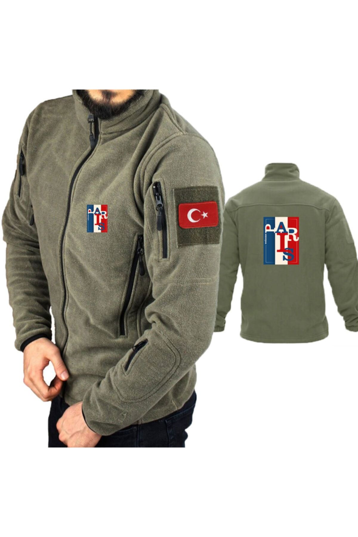 astak Paris Askeri Taktik Polar /mont Peç'li Bll511