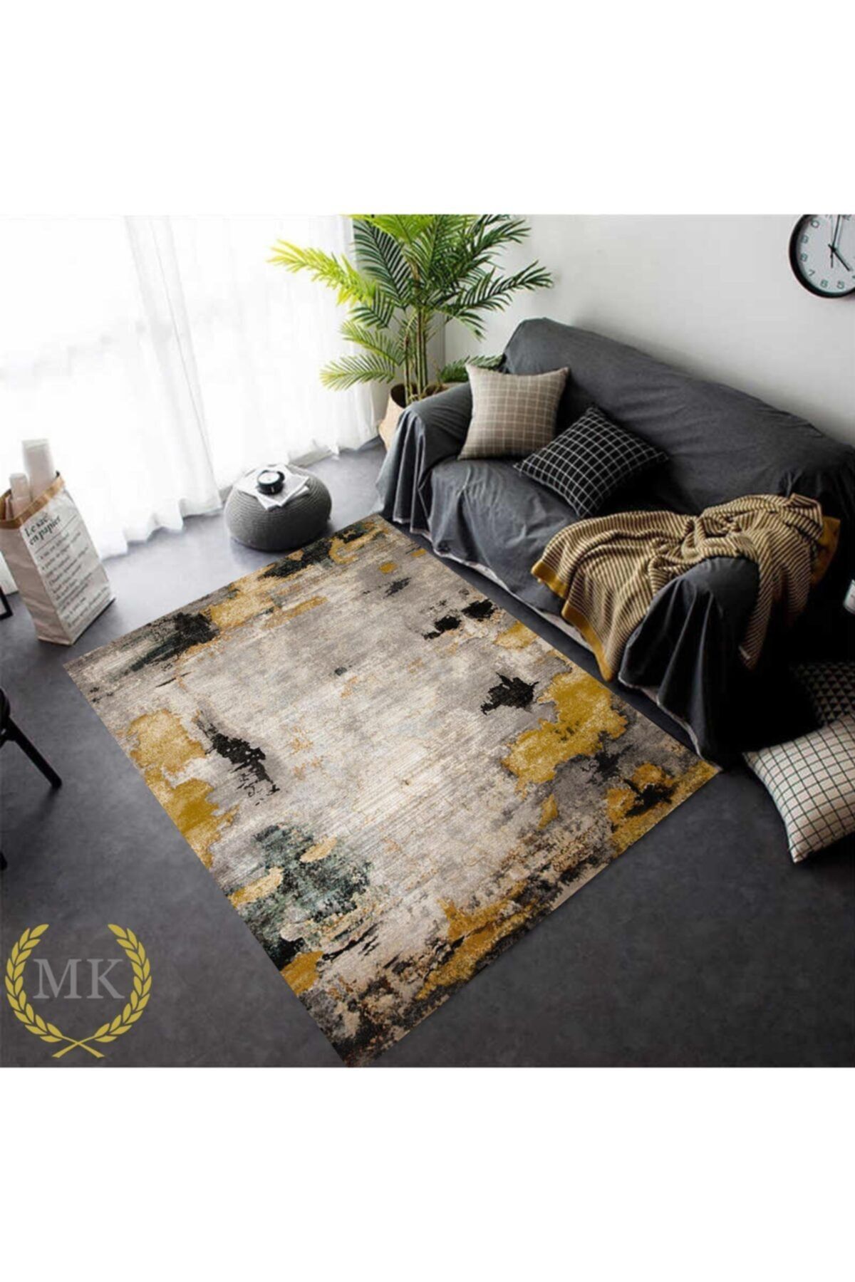MEKA HOME Kampanyalı Model Lastikli Halı Örtüsü